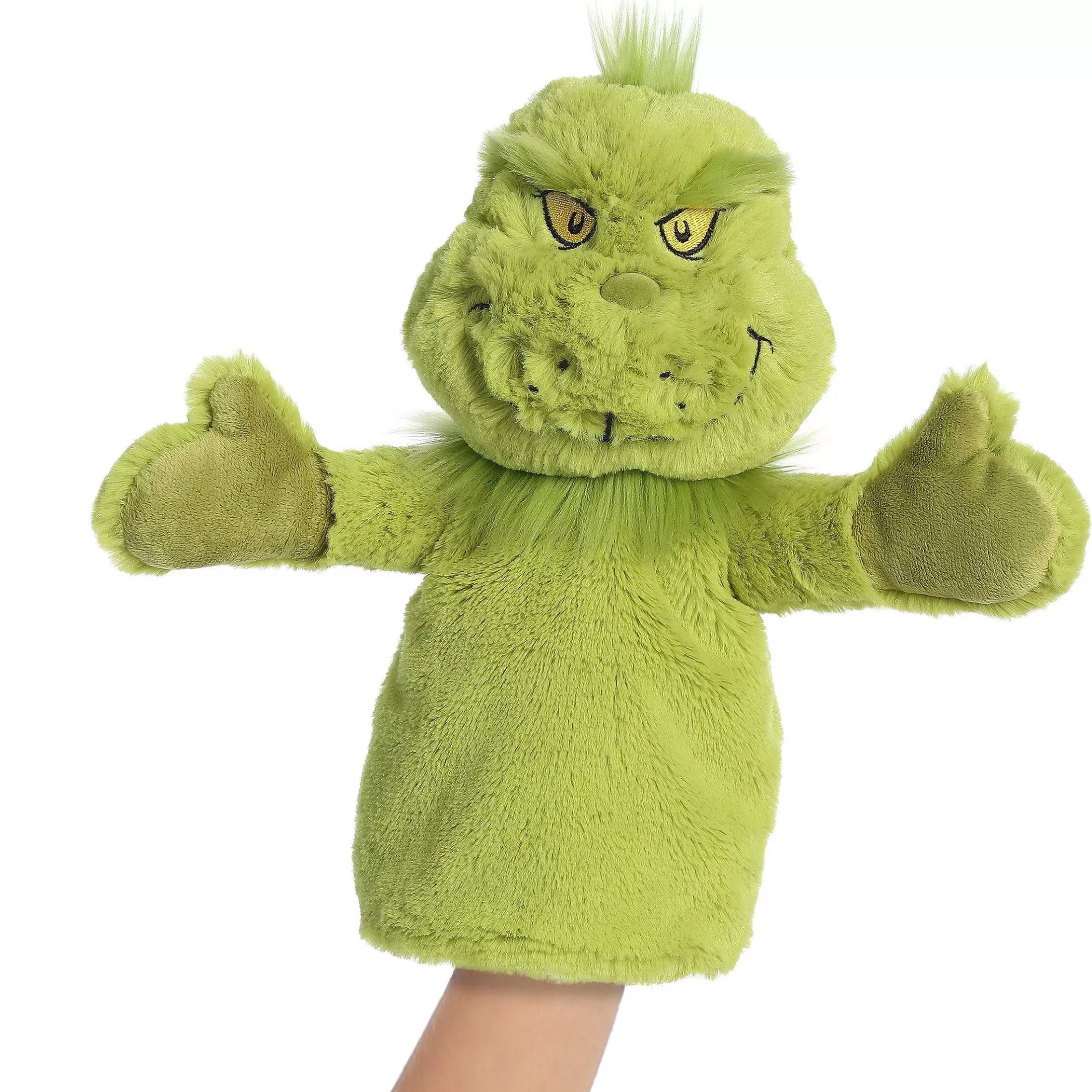 Licensed Aurora® - Dr. Seuss - 10" Grinch Hand Puppet