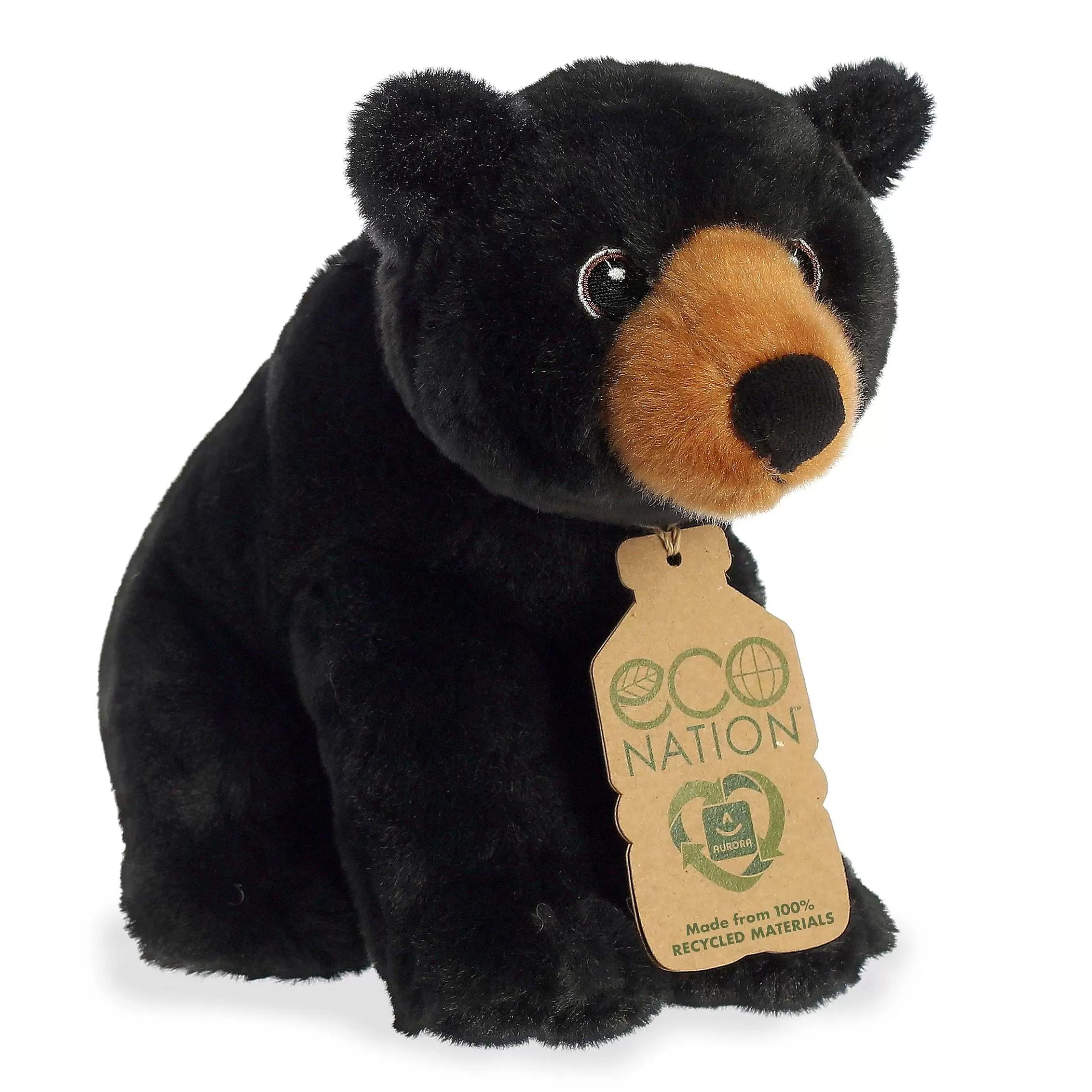 Aurora® - Eco Nation - 9.5" Black Bear