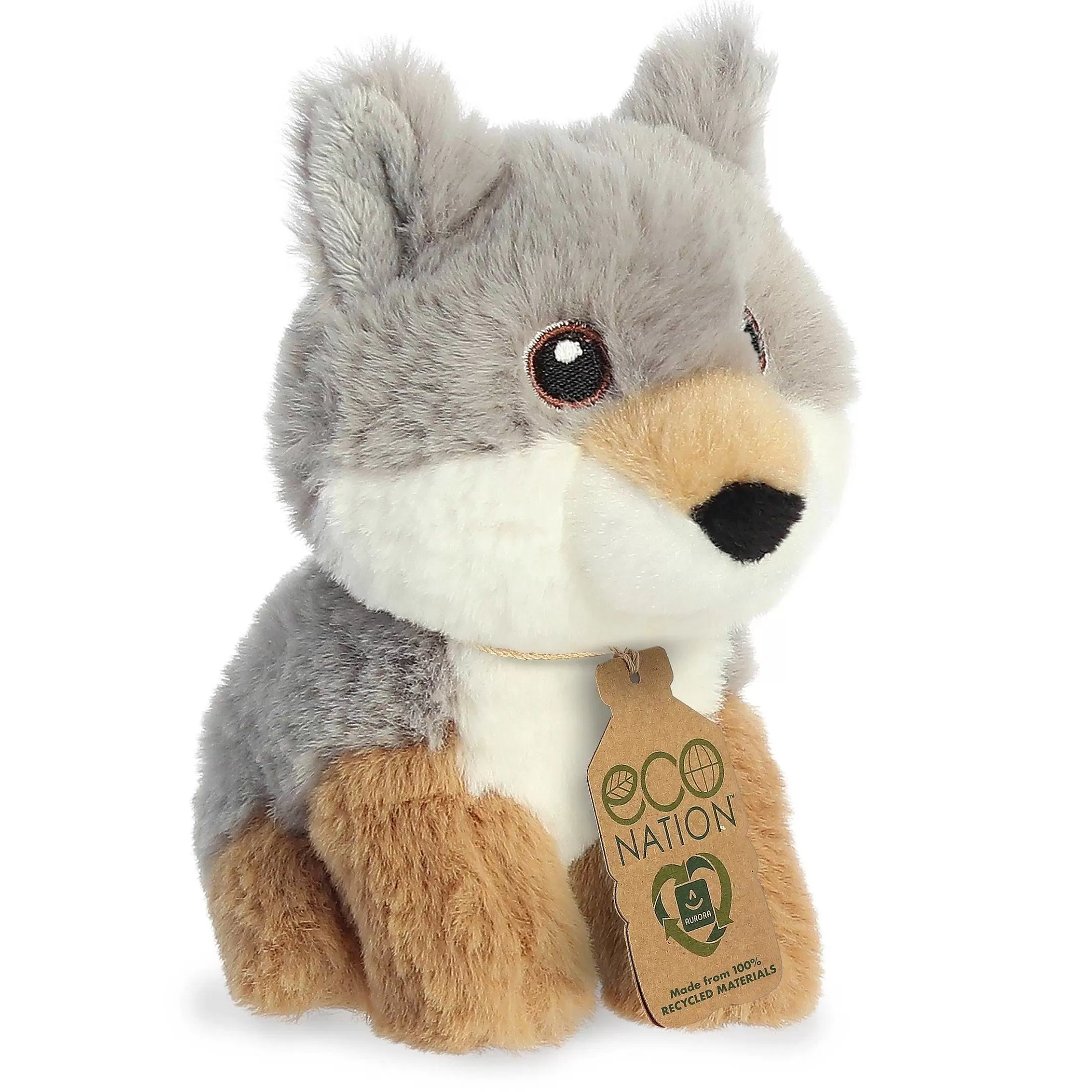 Aurora® - Eco Nation - 5" Mini Wolf