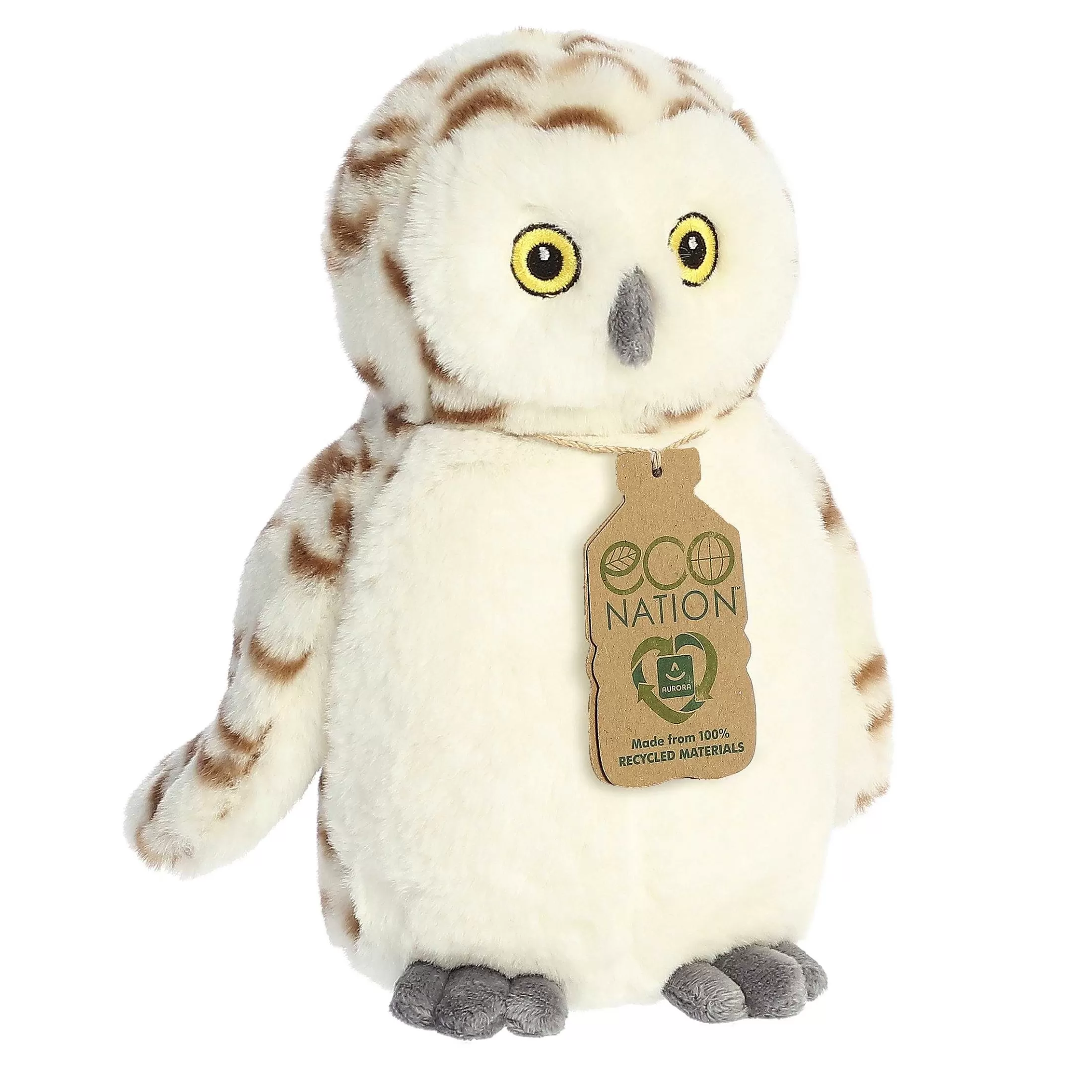 Aurora® - Eco Nation - 9" Snowy Owl