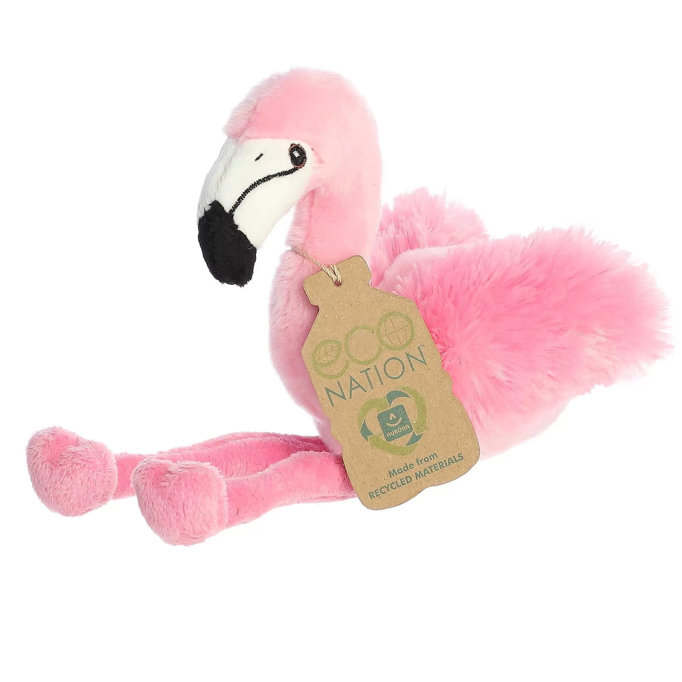 Aurora® - Eco Nation - Eco Softies - 8" Flamingo