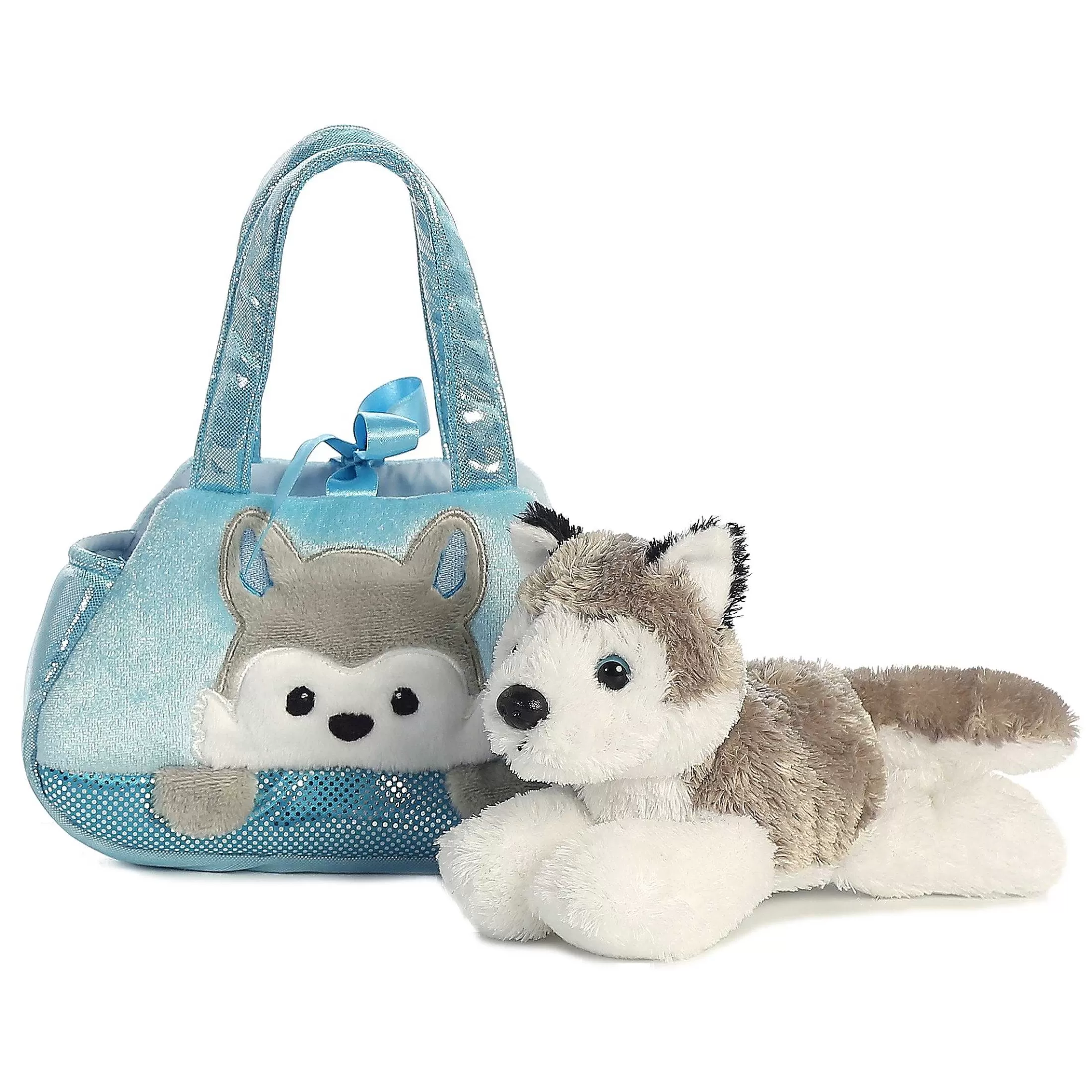 Aurora® - Fancy Pals - 7" Peek-A-Boo Husky