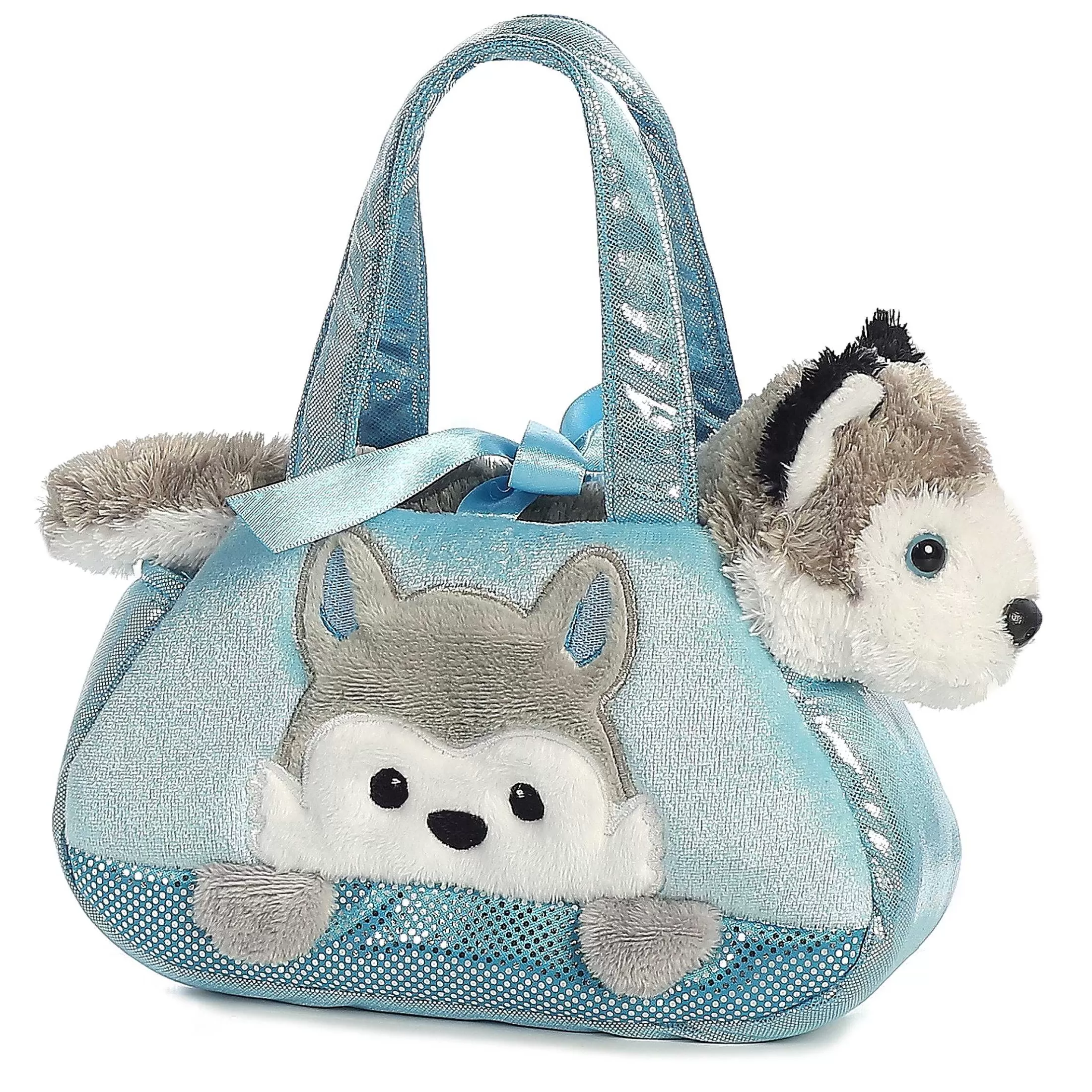 Aurora® - Fancy Pals - 7" Peek-A-Boo Husky