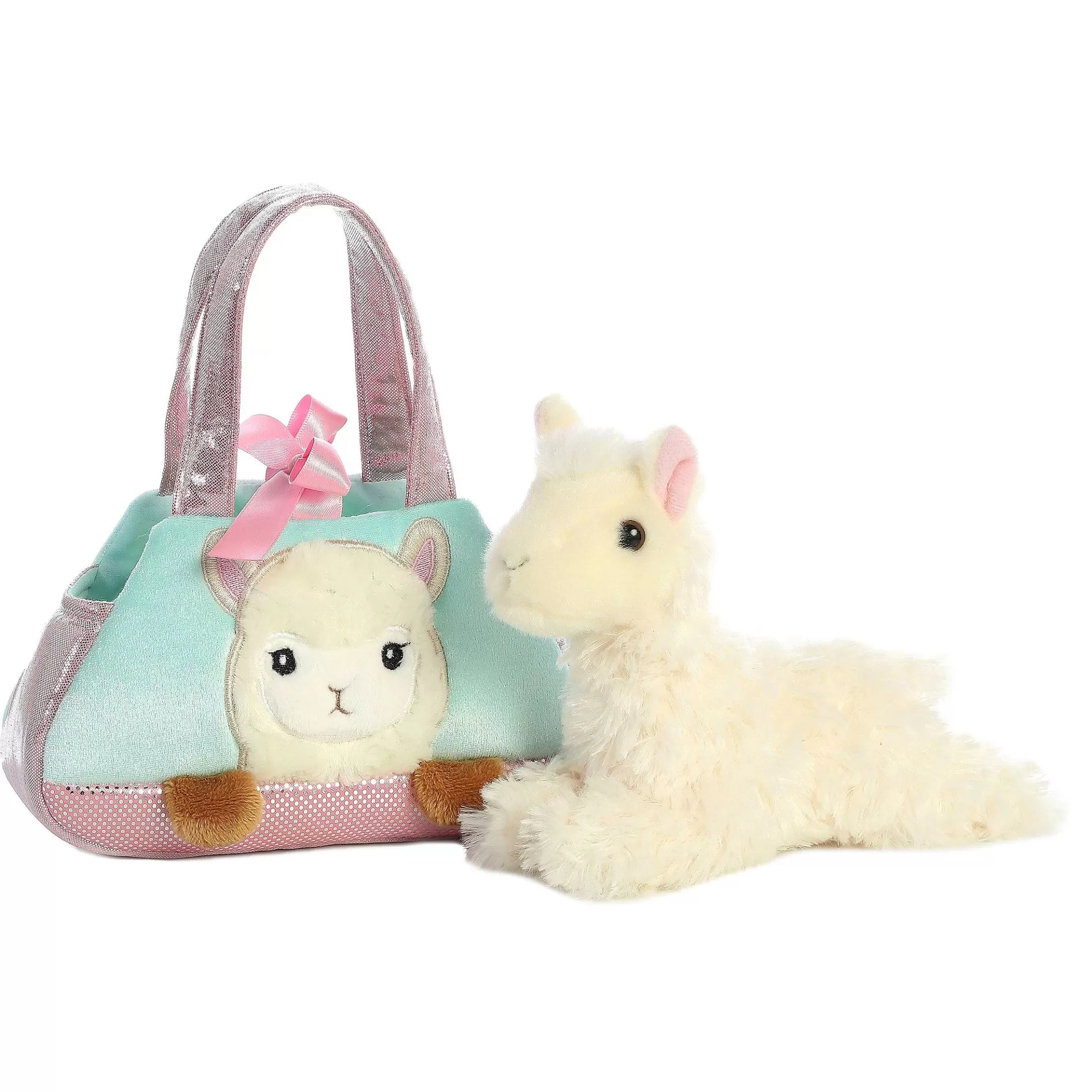 Aurora® - Fancy Pals - 7" Peek-A-Boo Llama