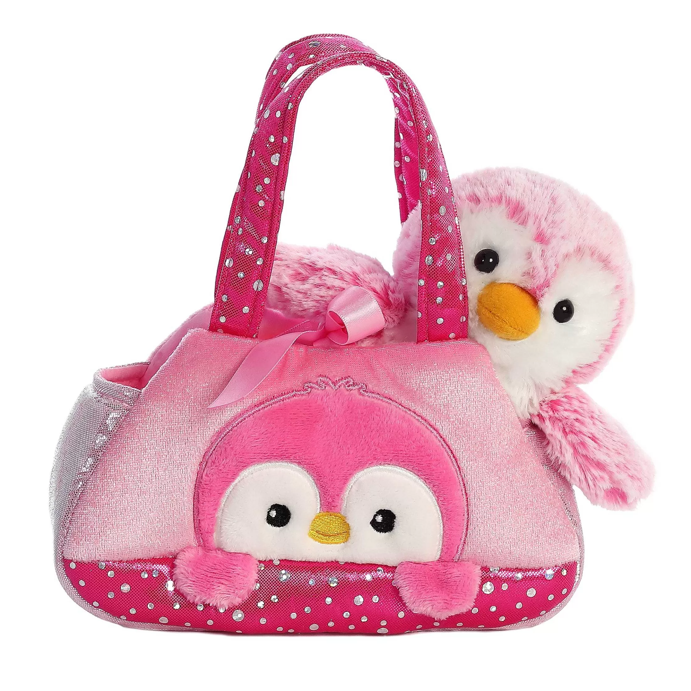 Aurora® - Fancy Pals - 7" Pompom Penguin - Pink