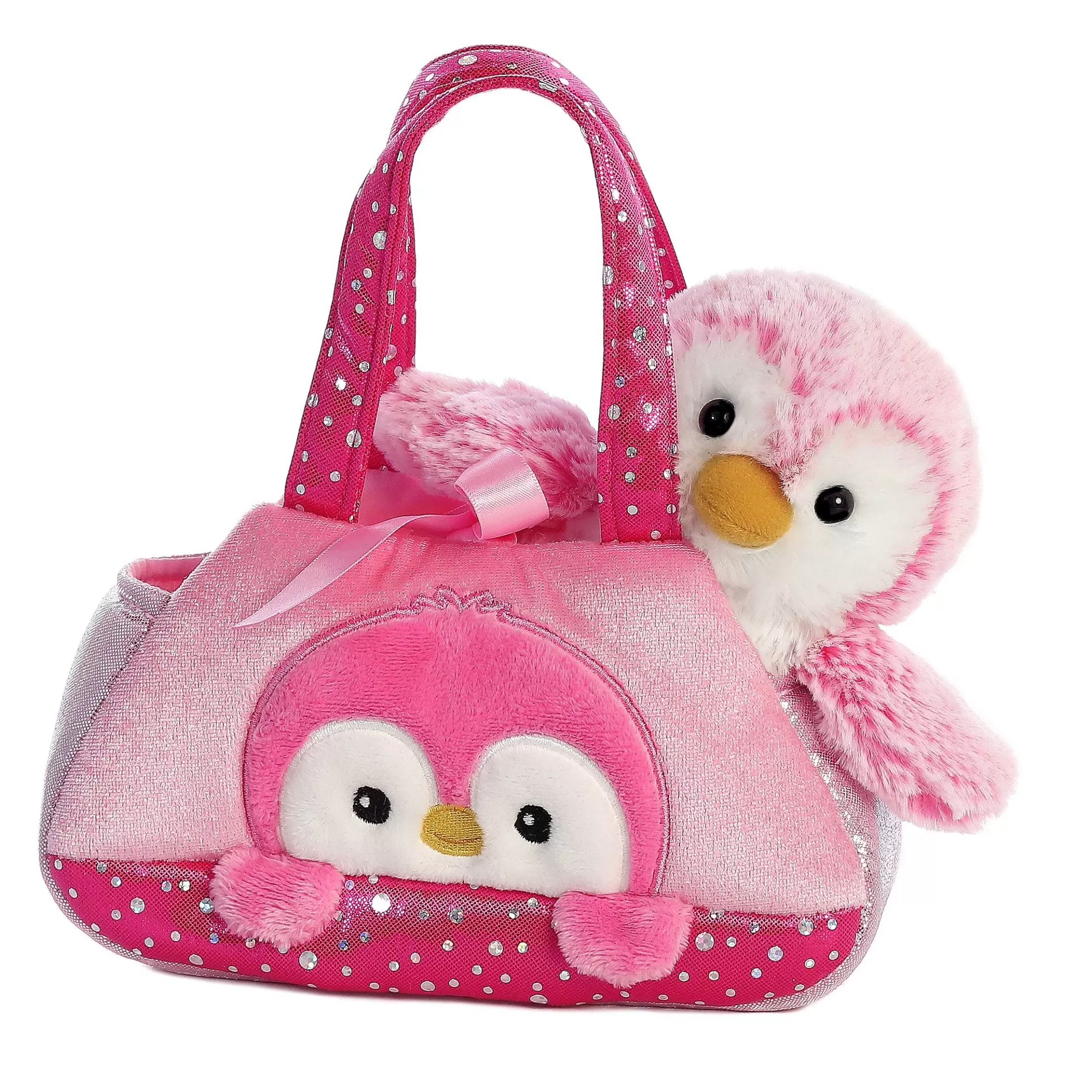 Aurora® - Fancy Pals - 7" Pompom Penguin - Pink