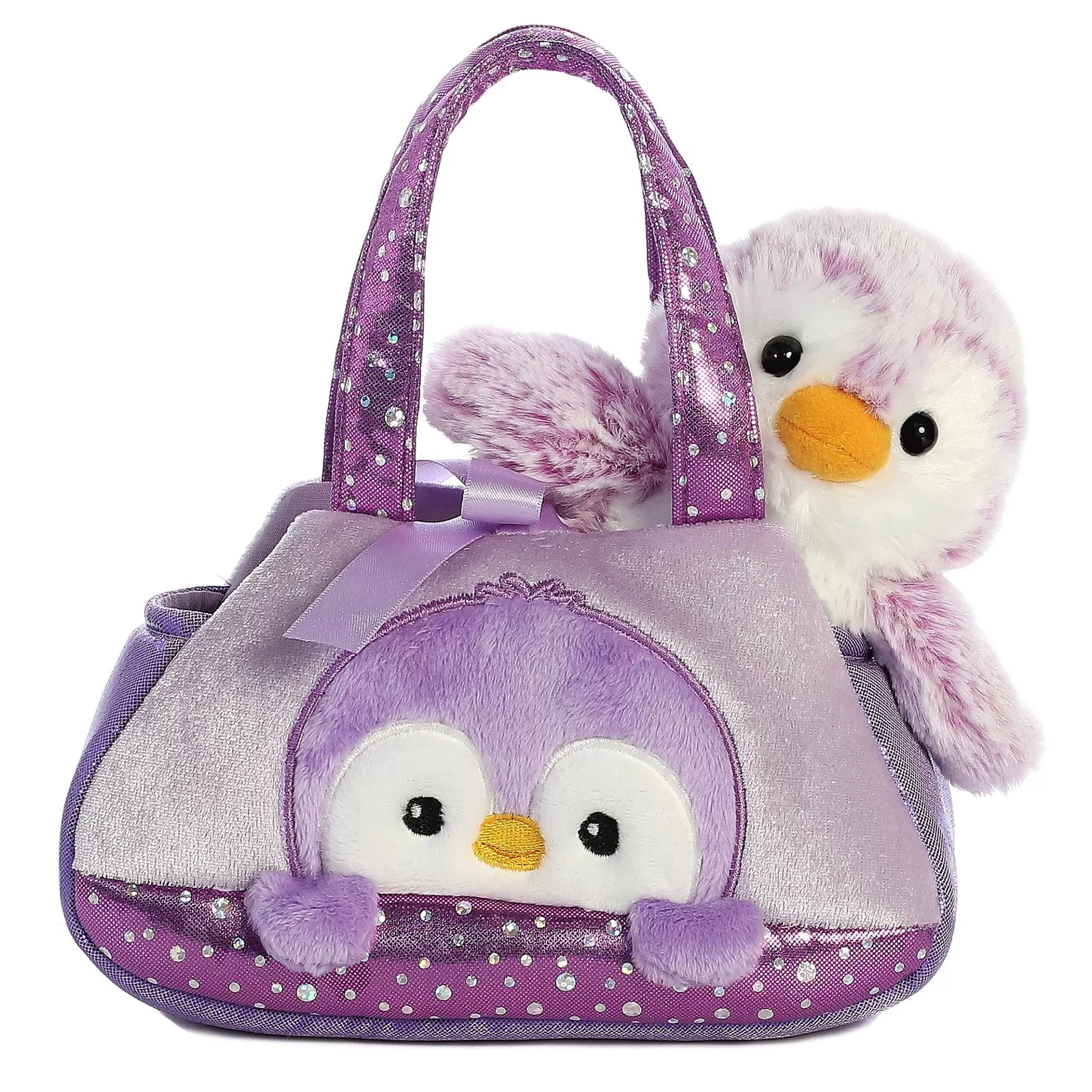 Aurora® - Fancy Pals - 7" Pompom Penguin - Purple