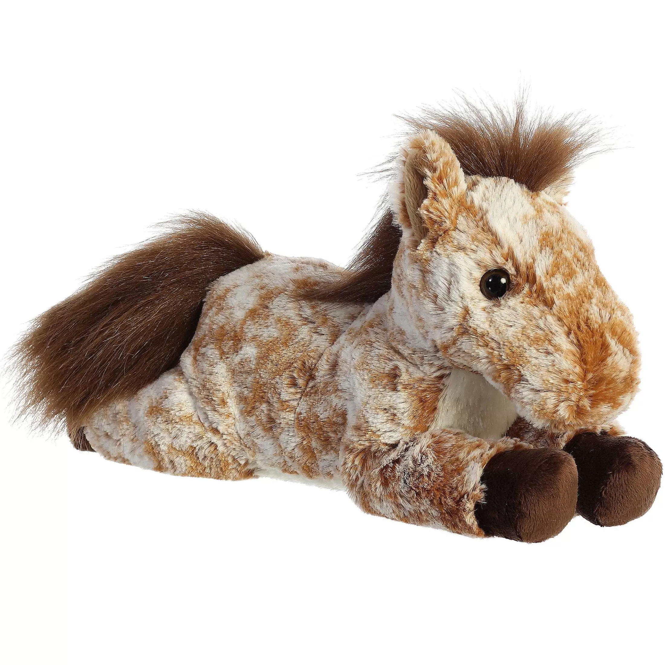 Aurora® - Flopsie - 12" Mocha Horse