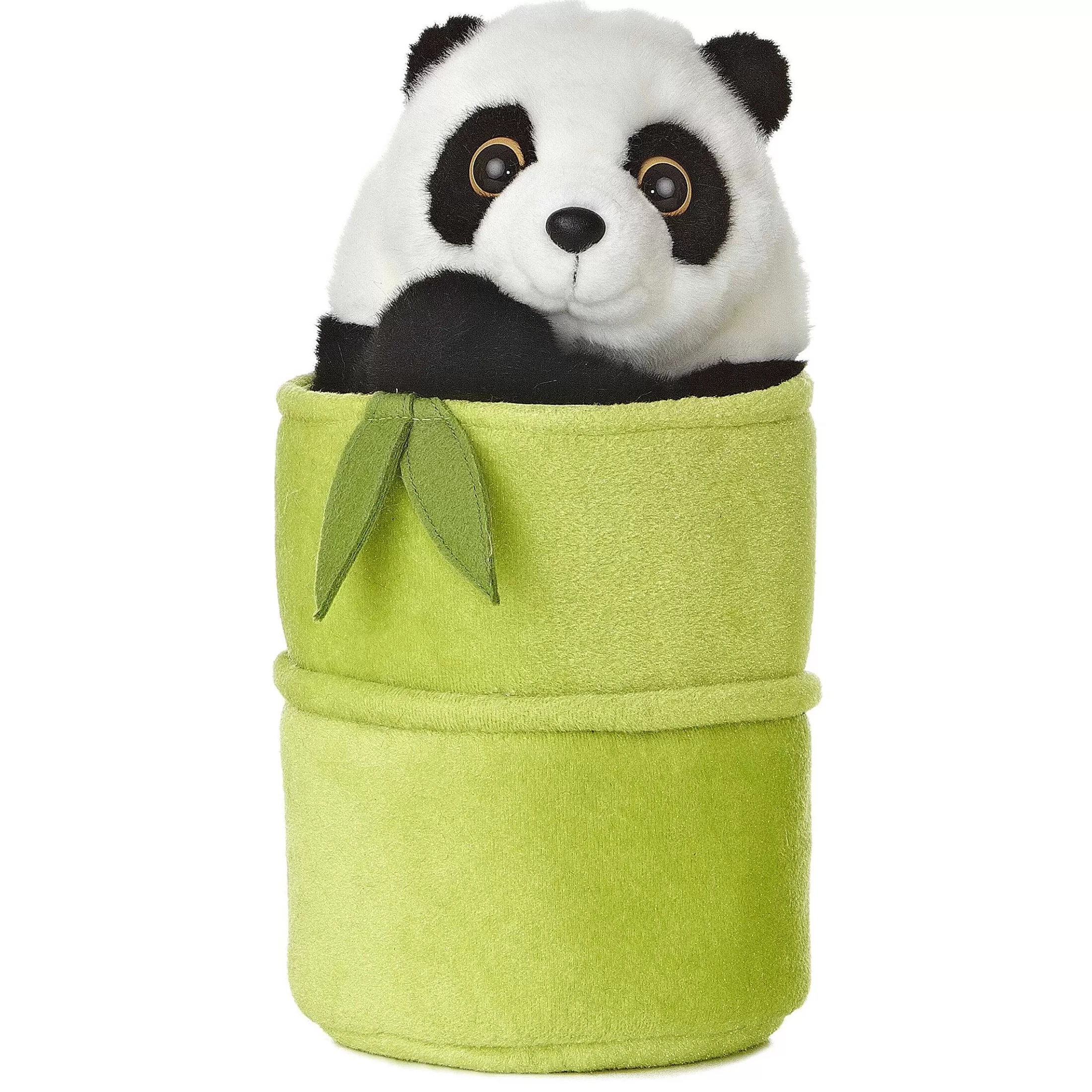 Aurora® - Hand Puppet - 10" Panda Pop Up Puppet