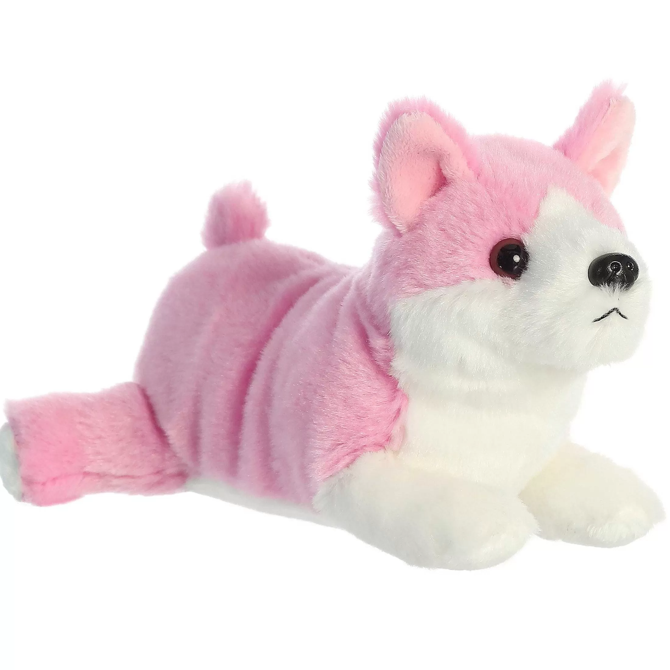 Aurora® - Mini Flopsie - 8" Rose Corgi