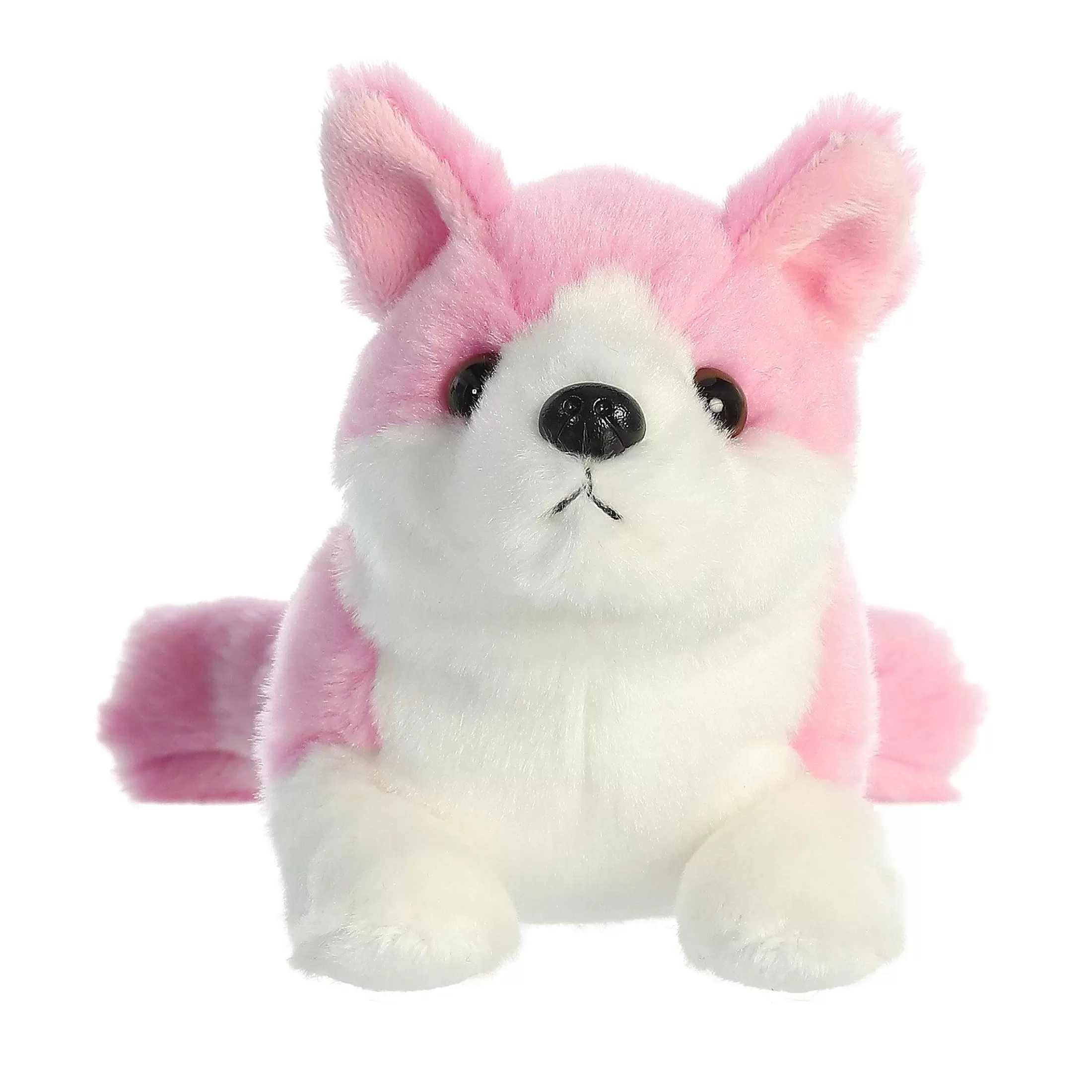 Aurora® - Mini Flopsie - 8" Rose Corgi