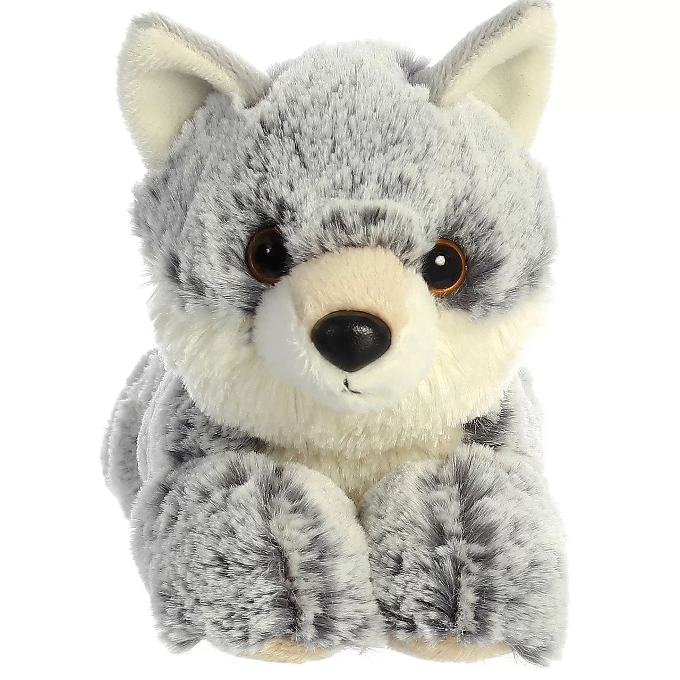 Aurora® - Mini Flopsie - 8" Winter Wolf