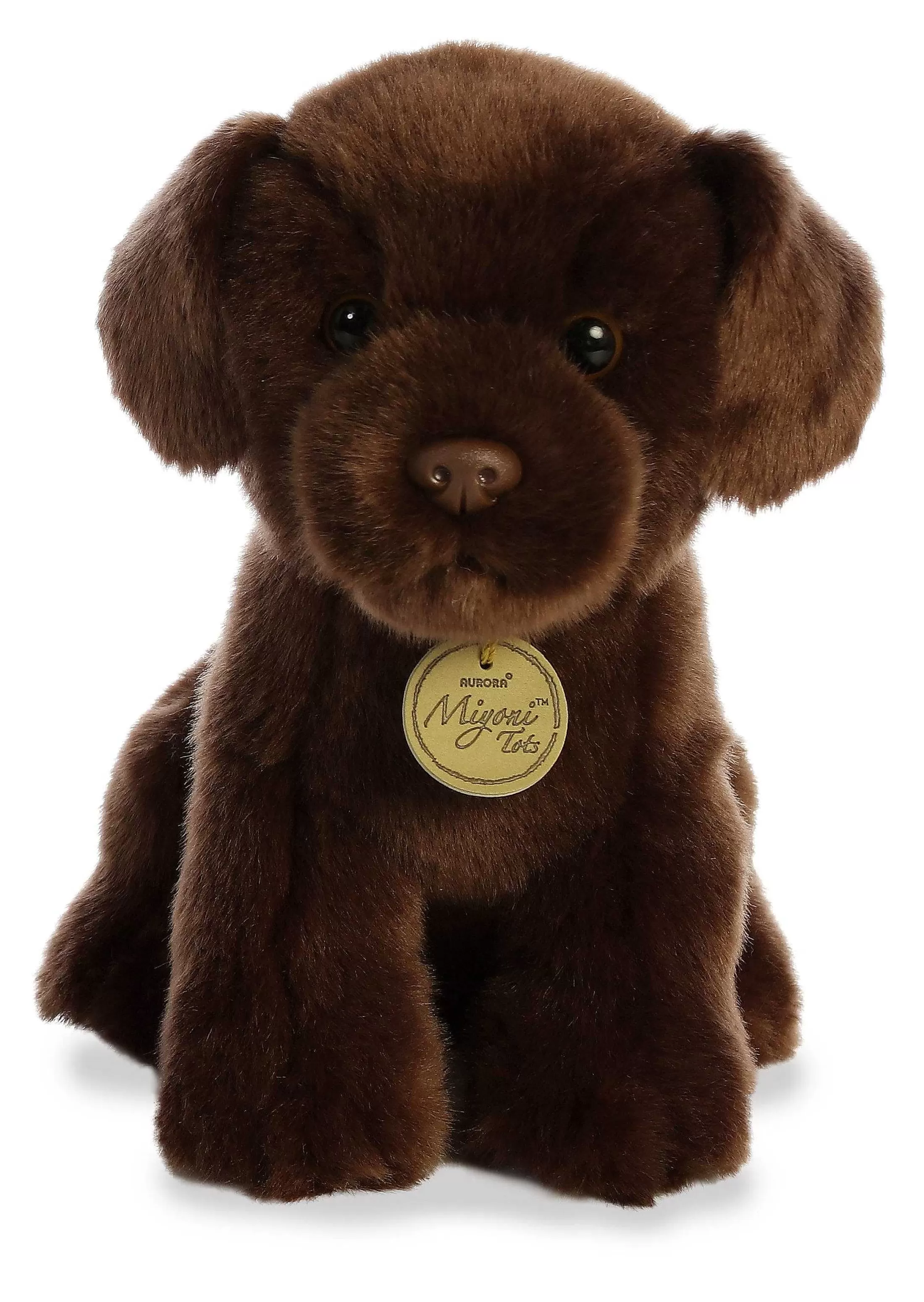 Aurora® - Miyoni® Tots - 11" Chocolate Lab Pup