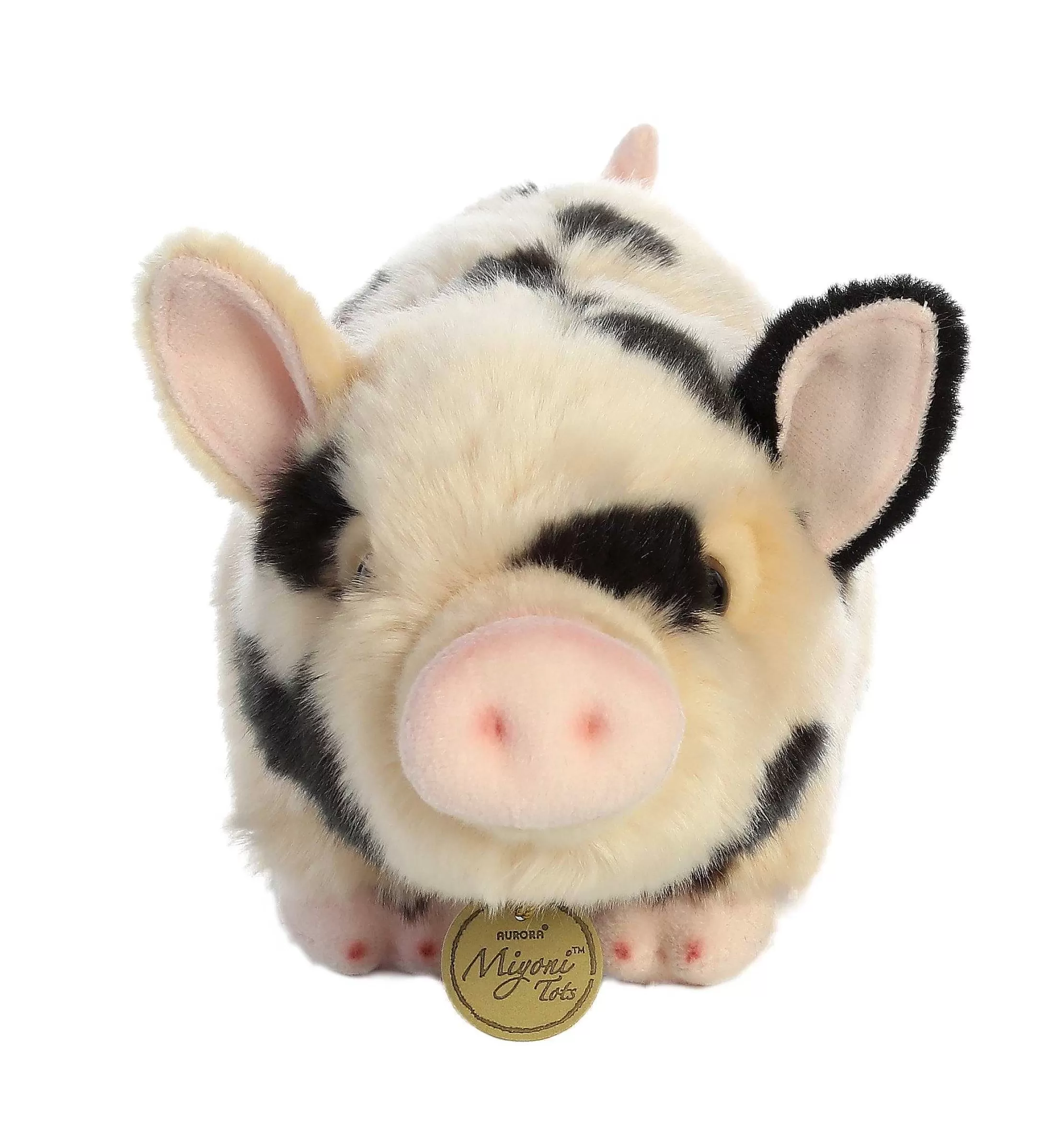 Aurora® - Miyoni® Tots - 11" Pot-Bellied Piglet Spotted