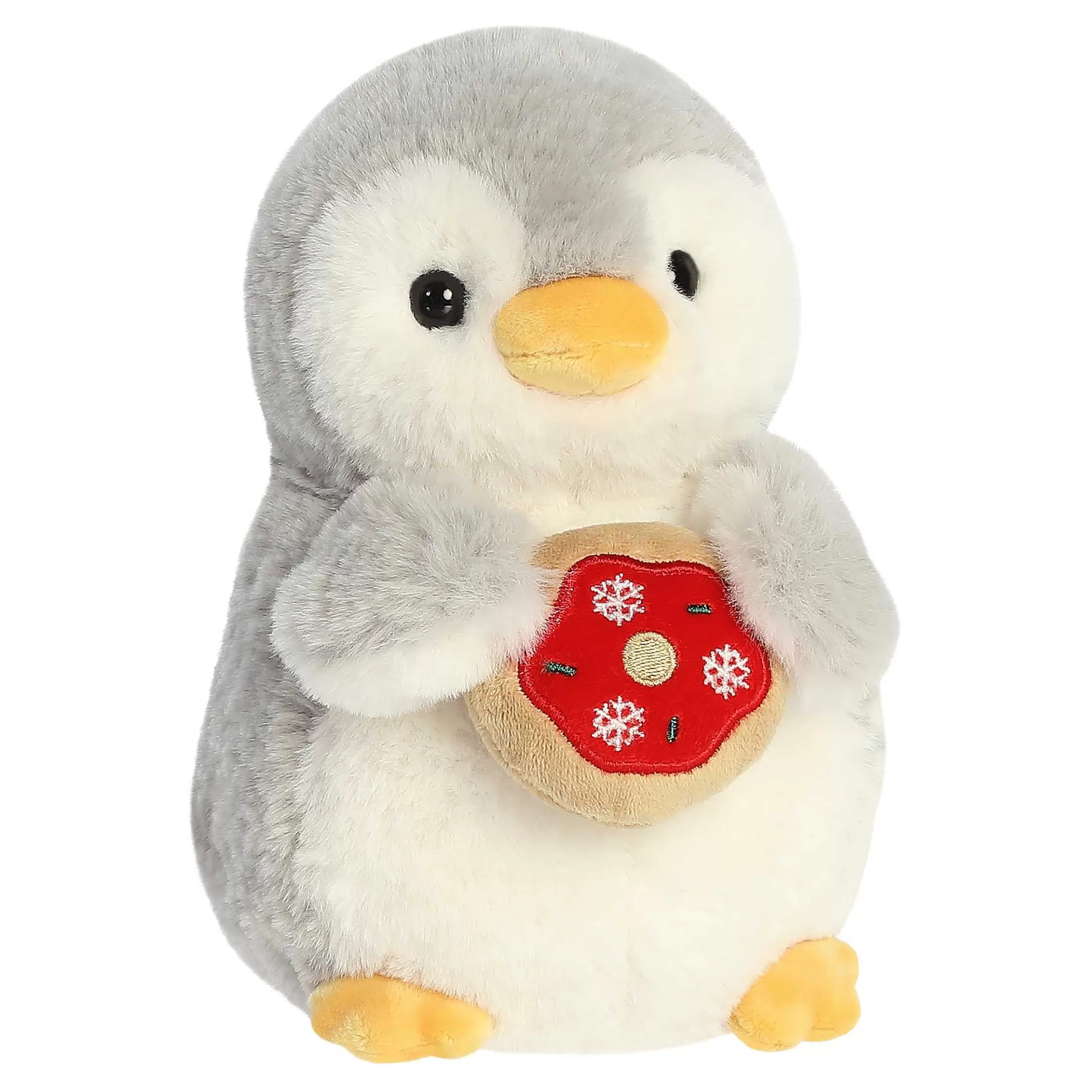 Aurora® - Pompom Penguin - 8" Holiday Donut