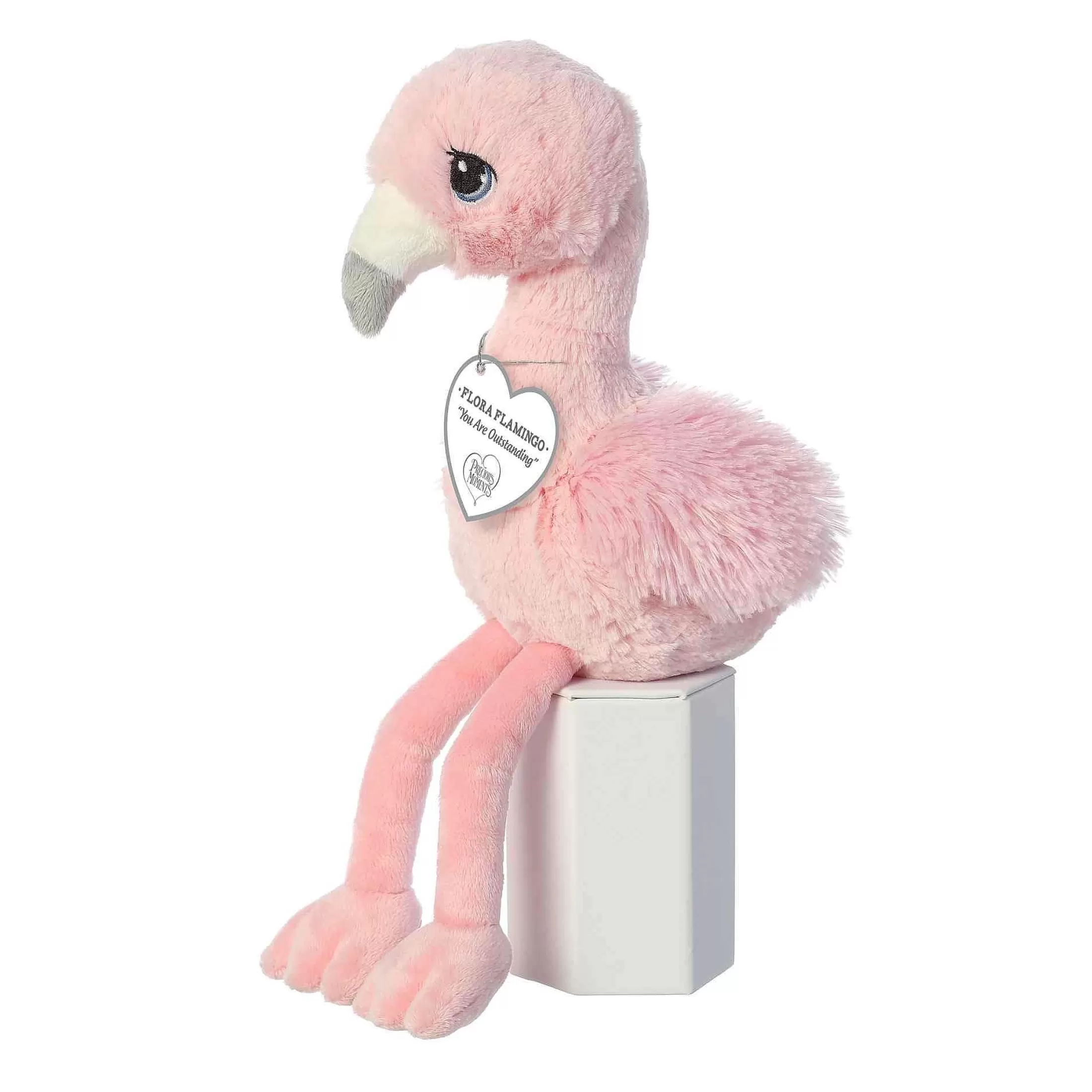 Licensed Aurora® - Precious Moments - 8.5" Flora Flamingo