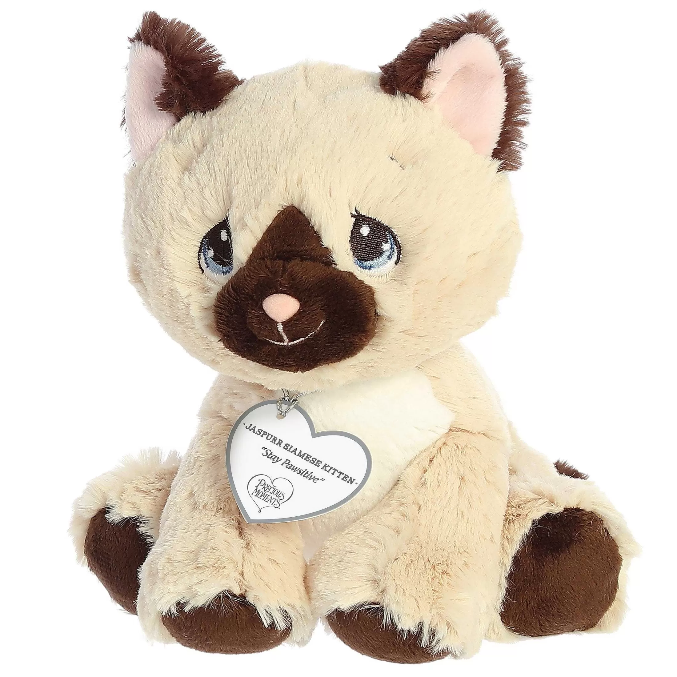 Licensed Aurora® - Precious Moments - 8.5" Jaspurr Siamese Kitten