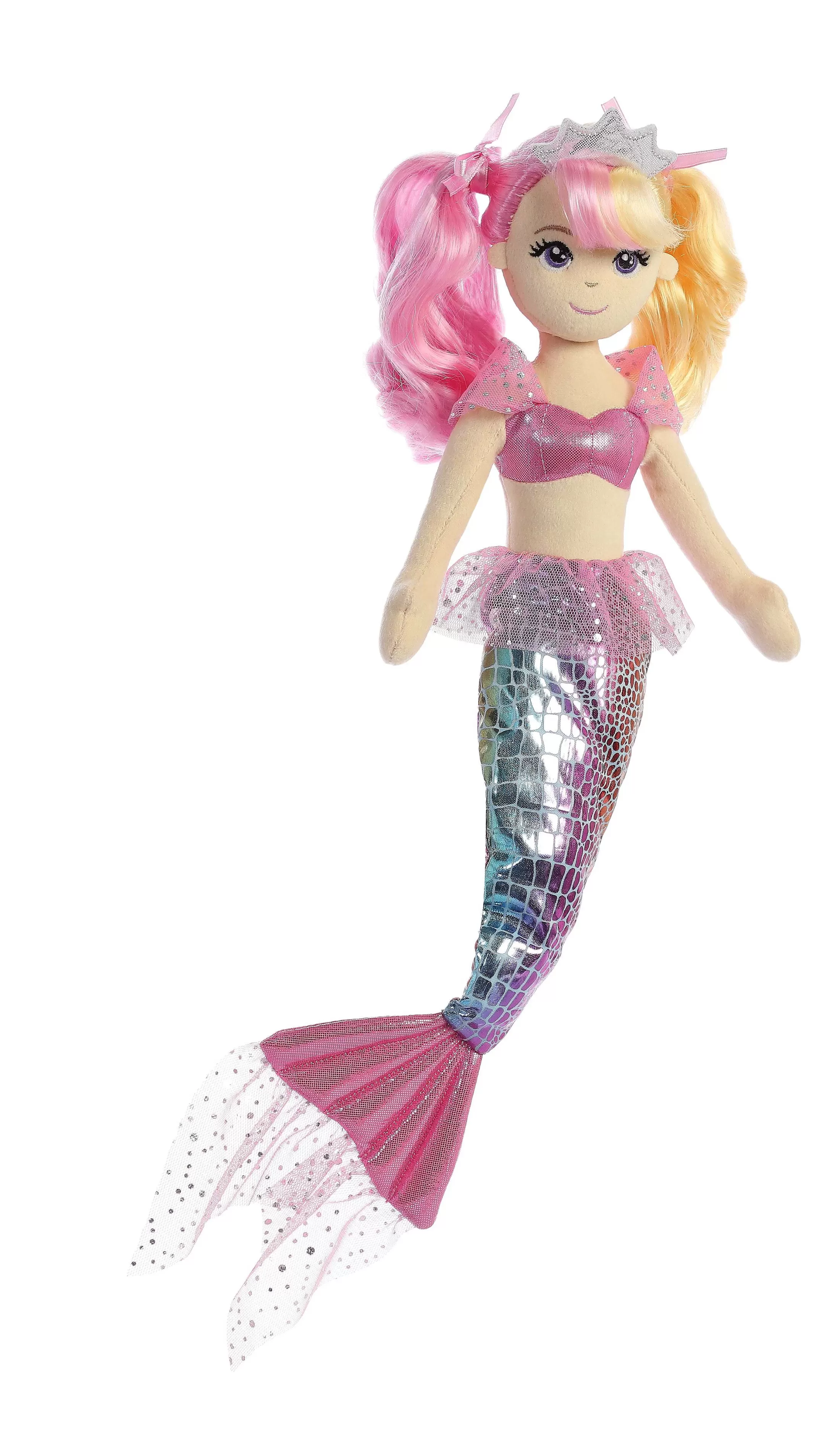 Aurora® - Sea Sparkles - Rainbow - 18" Sea Rose