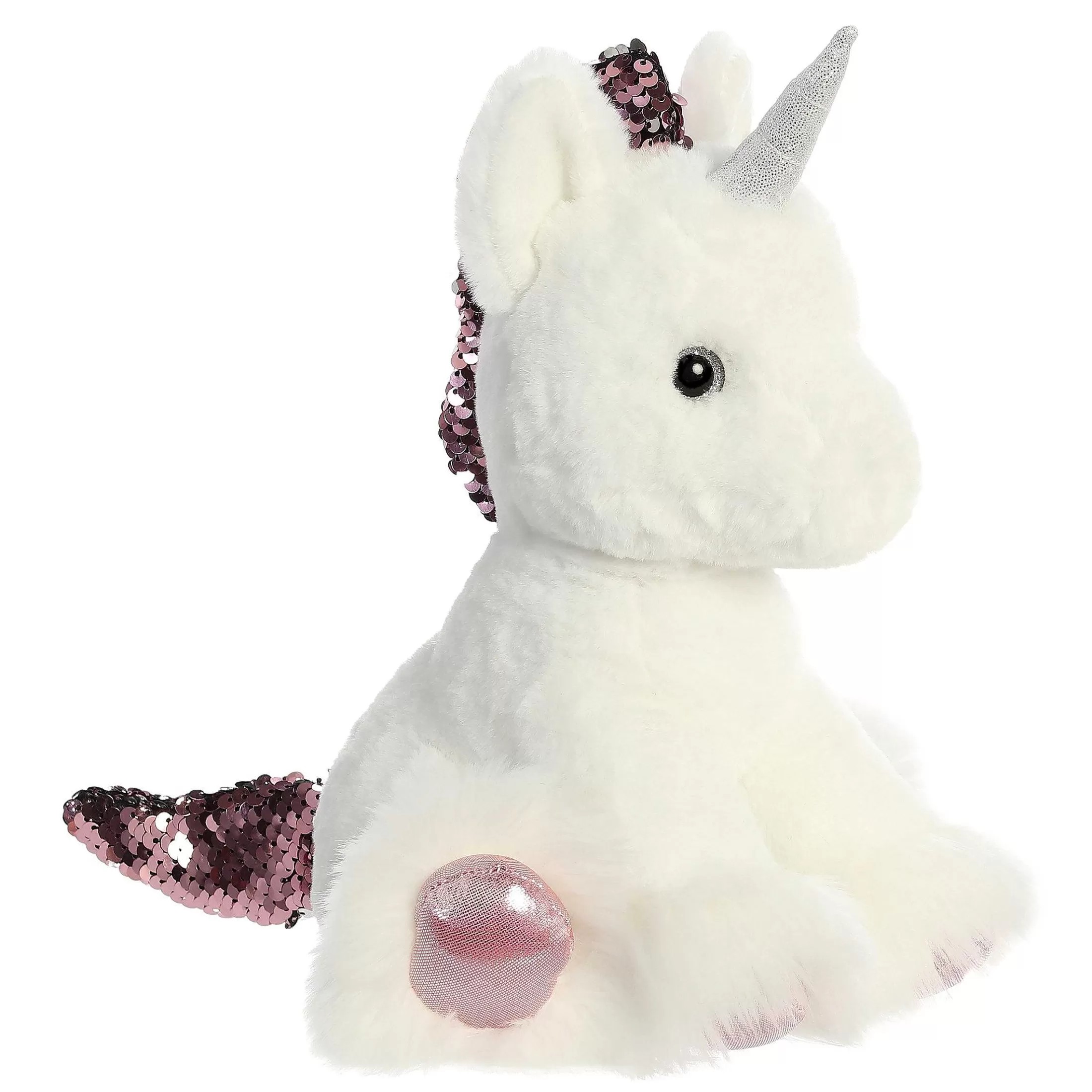 Aurora® - Shimmers - 9" Clouds Unicorn - White