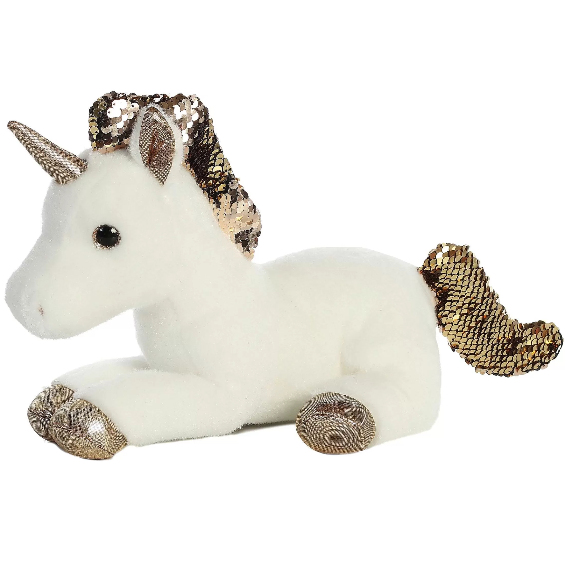 Aurora® - Shimmers - 11" Rose-Gold Unicorn