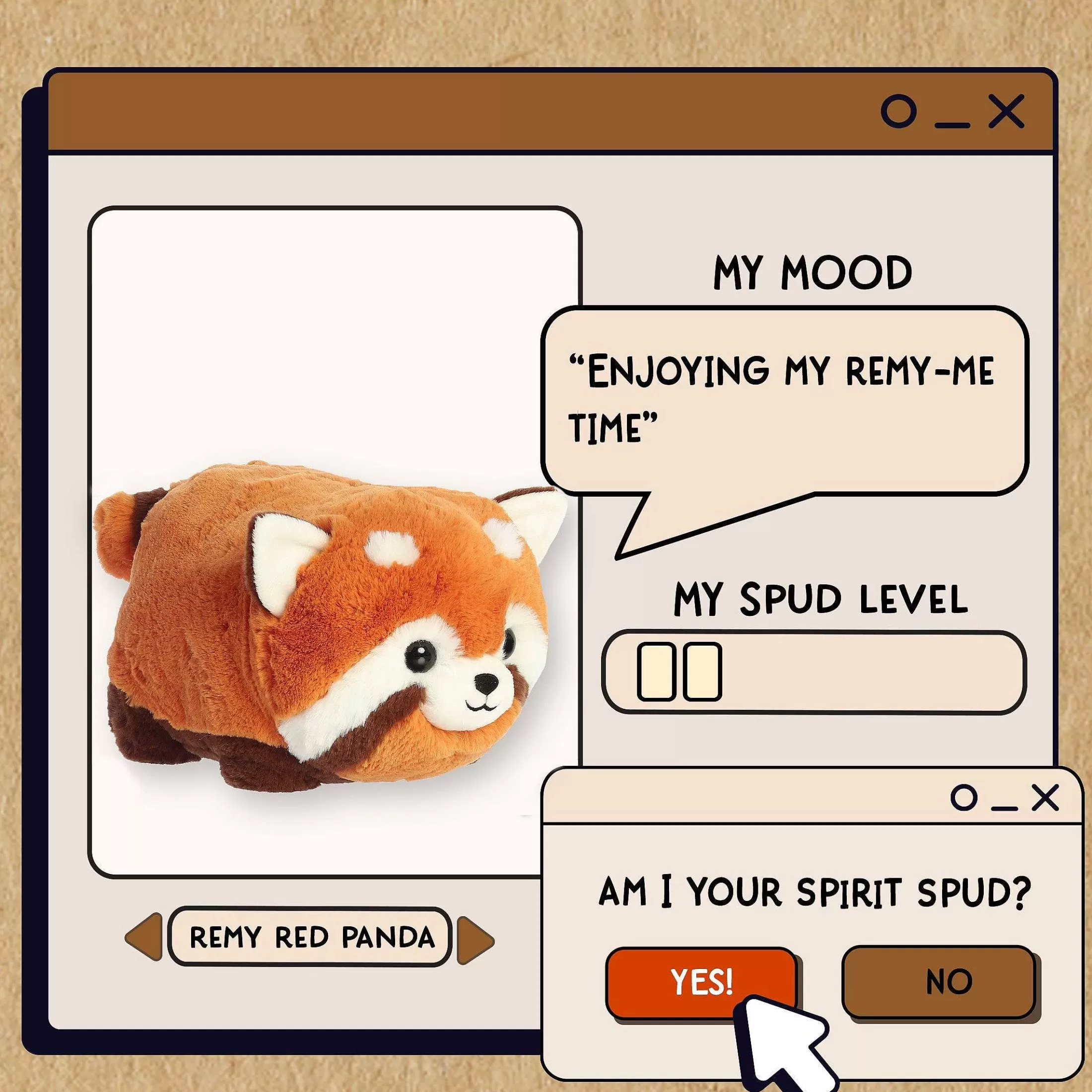 Aurora® - Spudsters - 10" Remy Red Panda