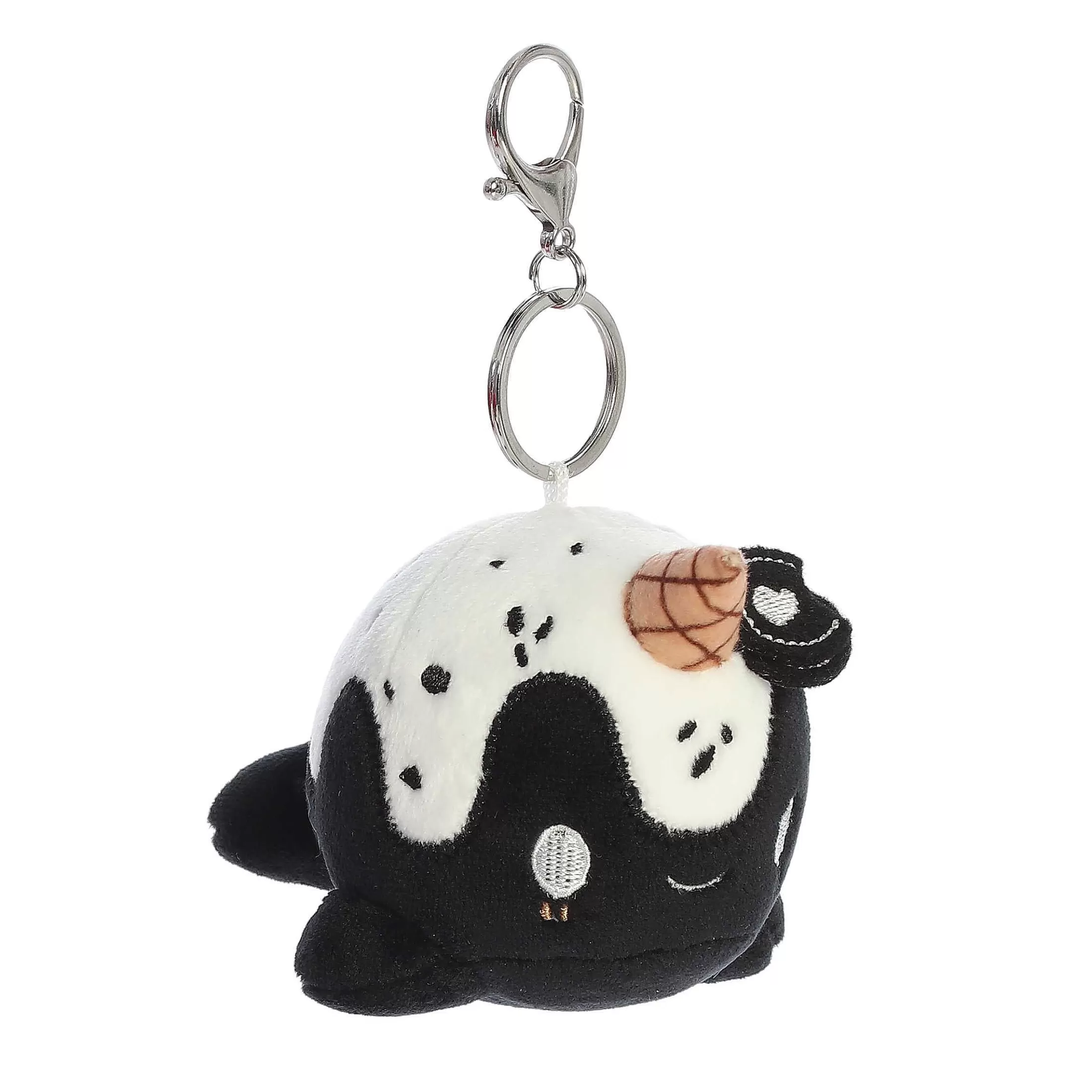 Licensed Aurora® - Tasty Peach® - 4" Cookies & Cream Nomwhal Keychain