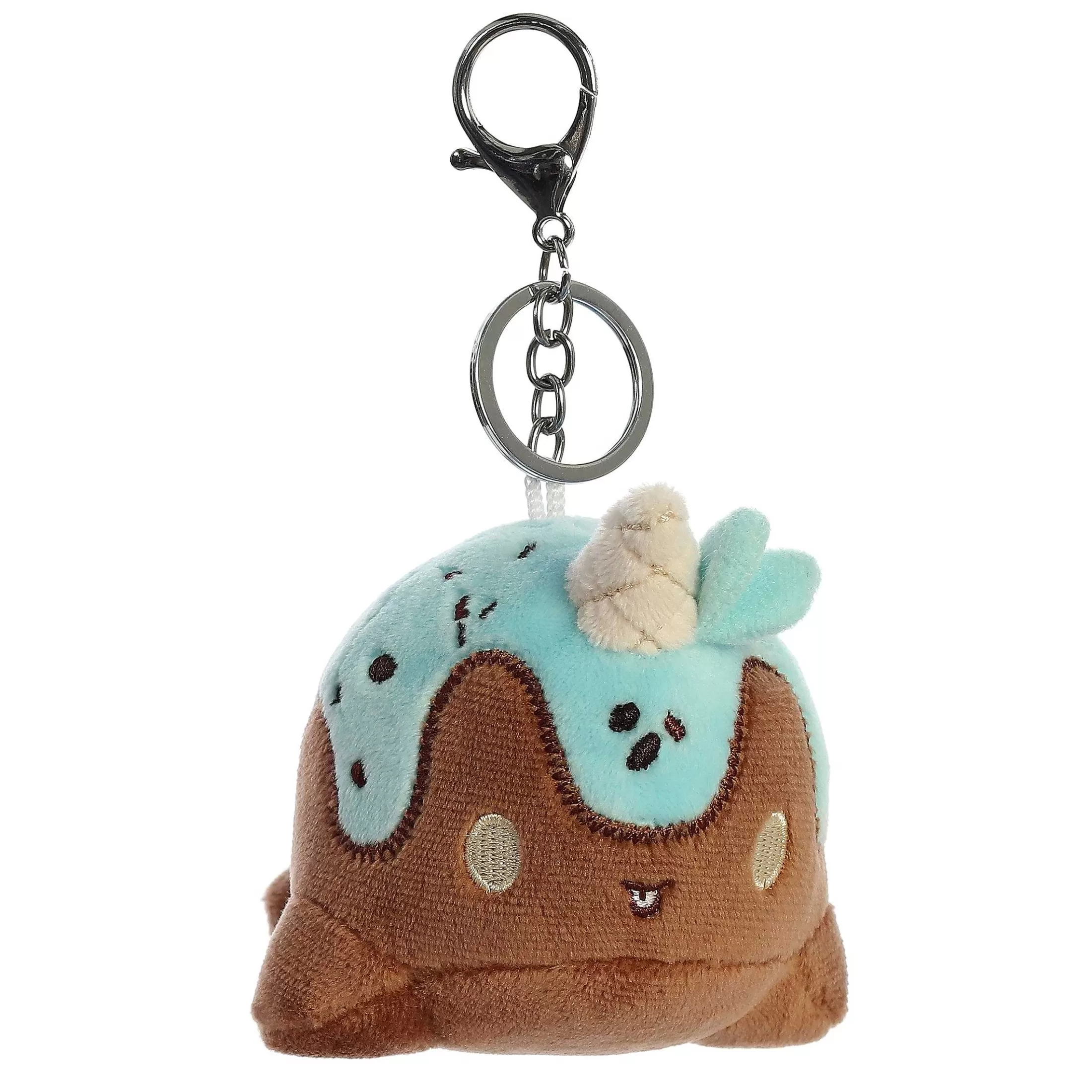 Licensed Aurora® - Tasty Peach® - 4" Mint Chocolate Nomwhal Keychain