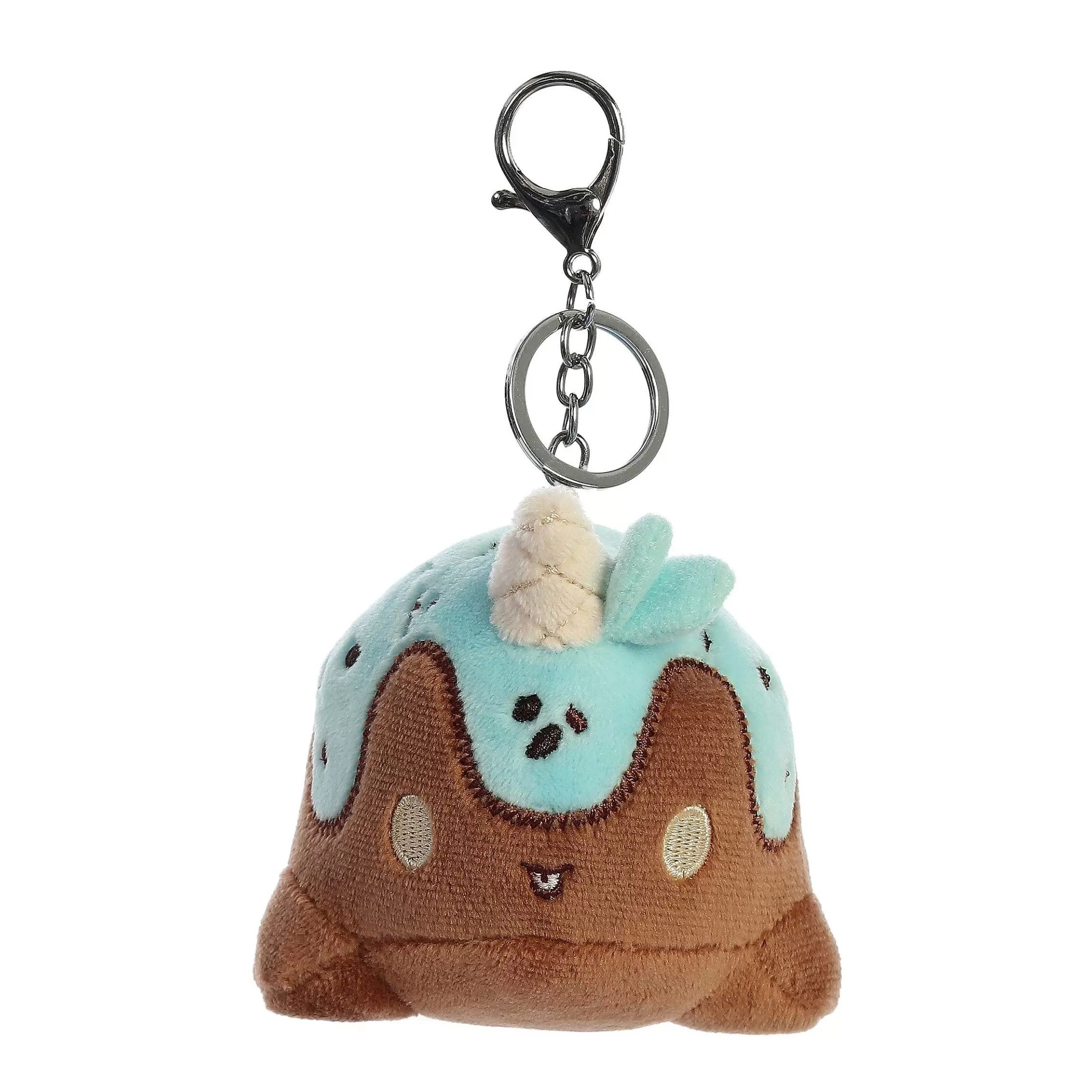 Licensed Aurora® - Tasty Peach® - 4" Mint Chocolate Nomwhal Keychain