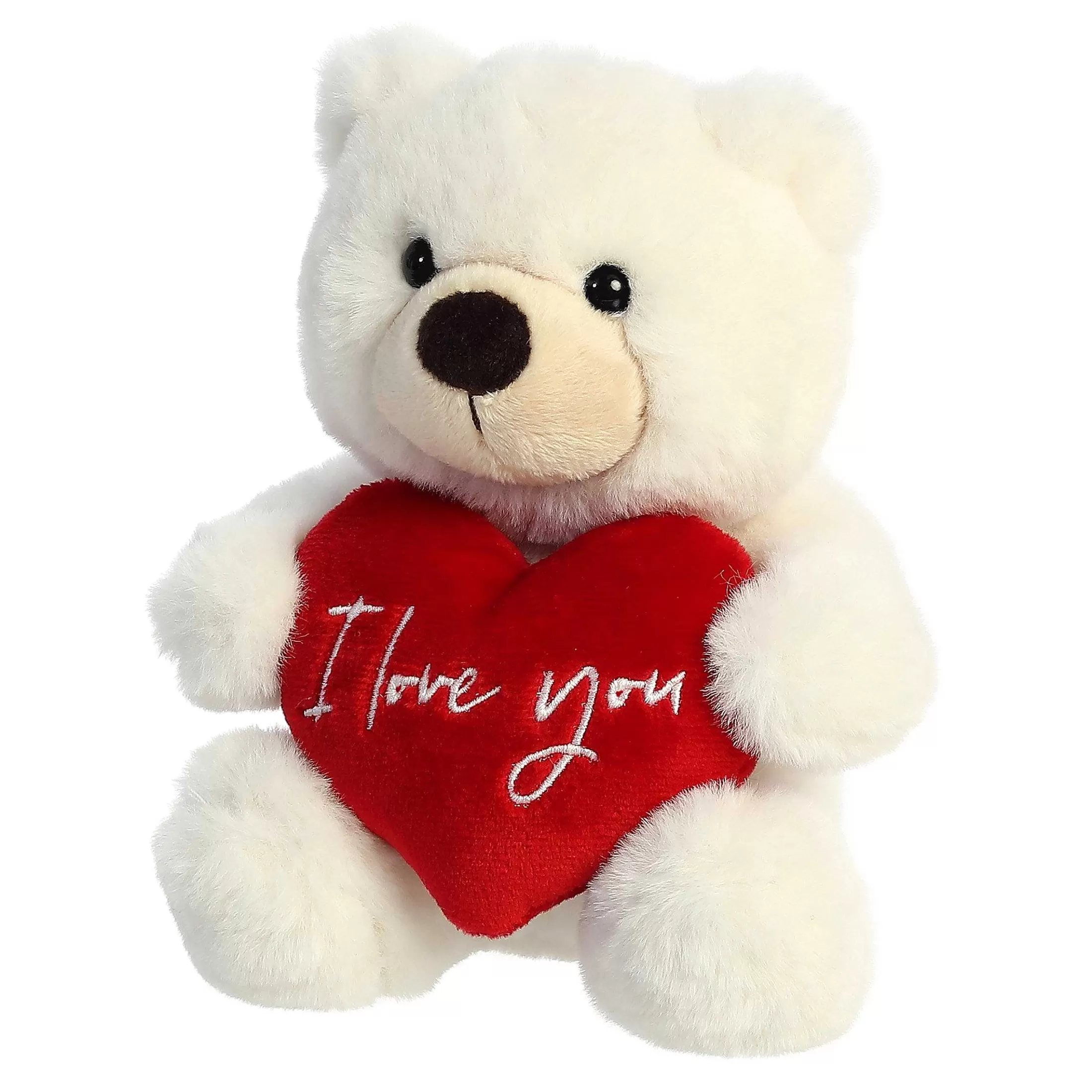 Aurora® - Valentine - 6.5" Jolie Bear - Cream