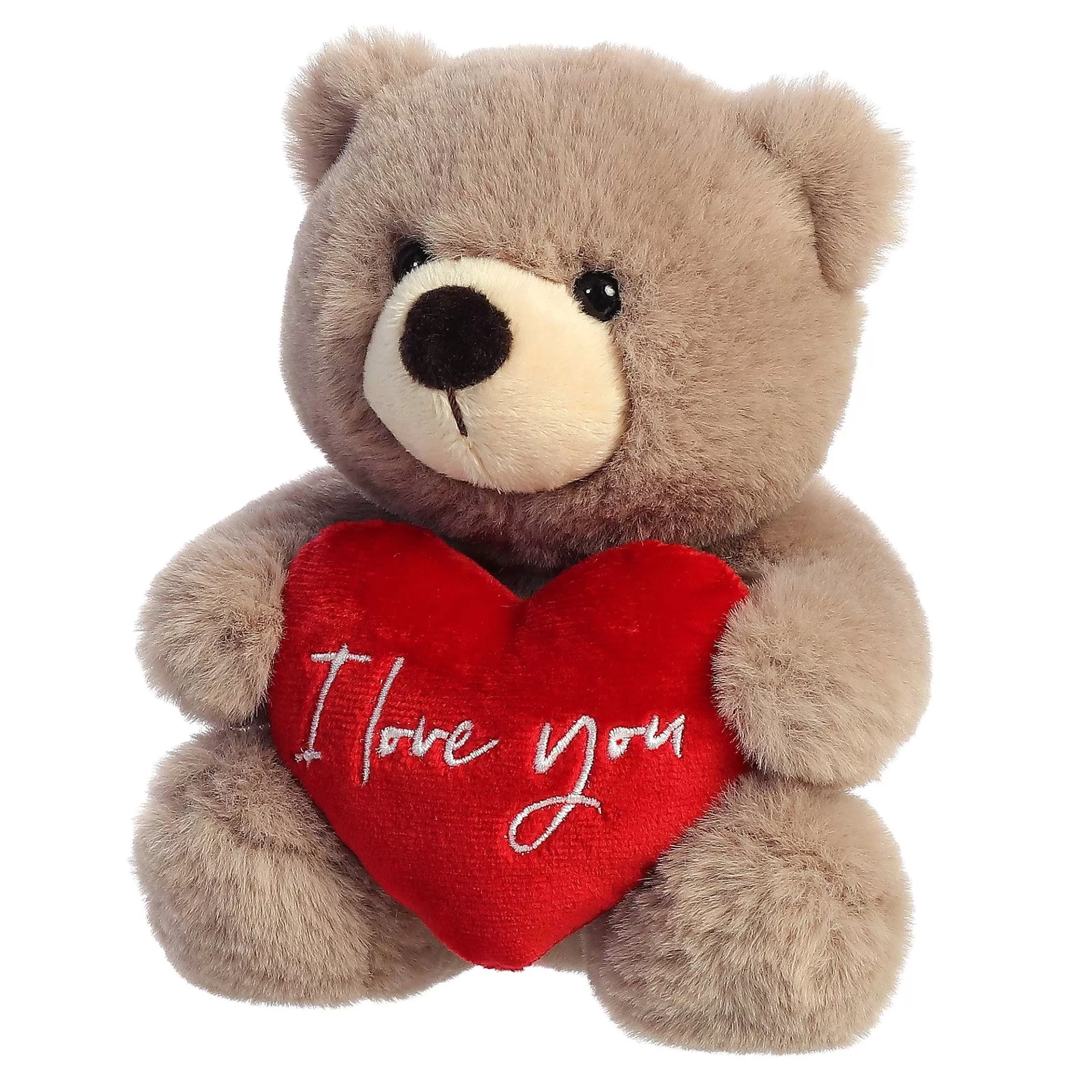 Aurora® - Valentine - 6.5" Jolie Bear - Taupe