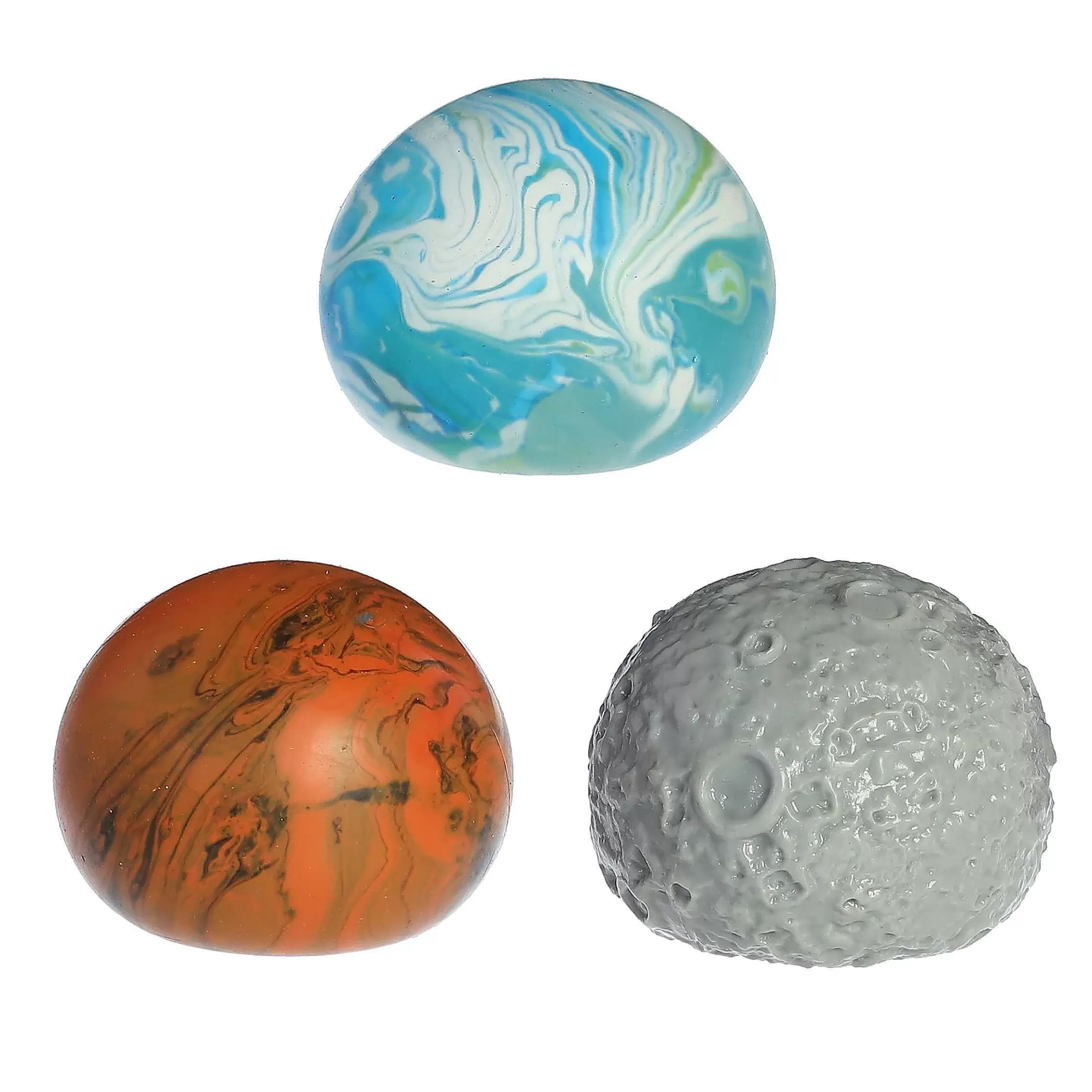 Aurora® Toys - Earth, Moon, And Mars Balls