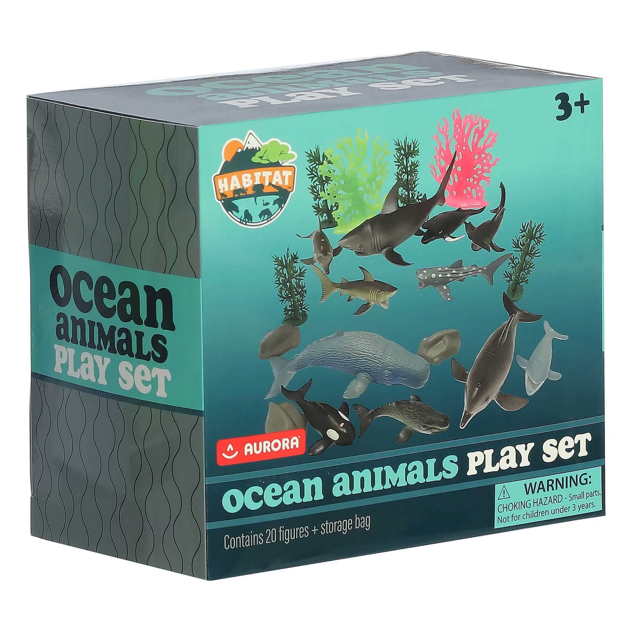 Aurora® Toys - Habitat - Ocean Animals Play Set