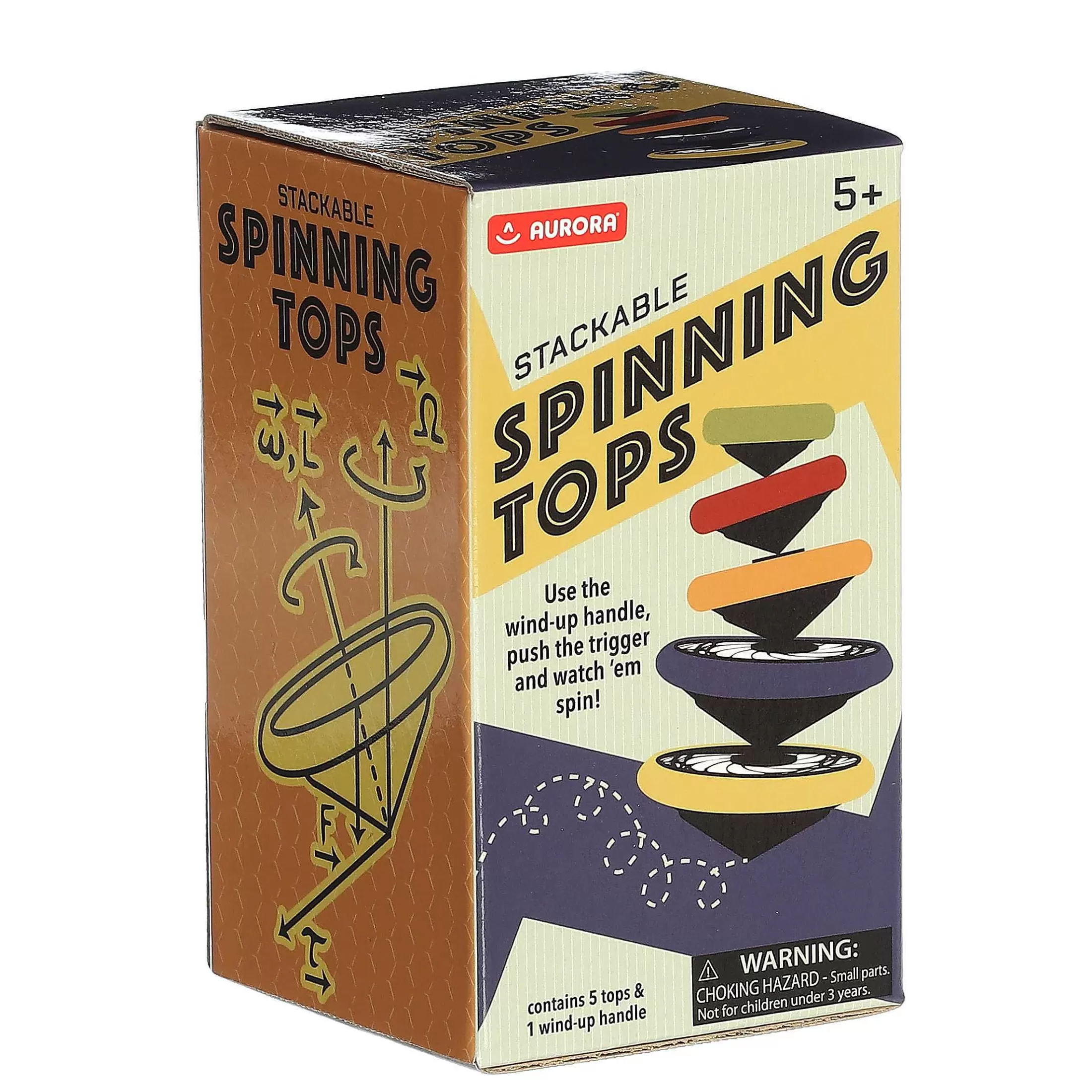 Aurora® Toys - Stackable Spinning Tops