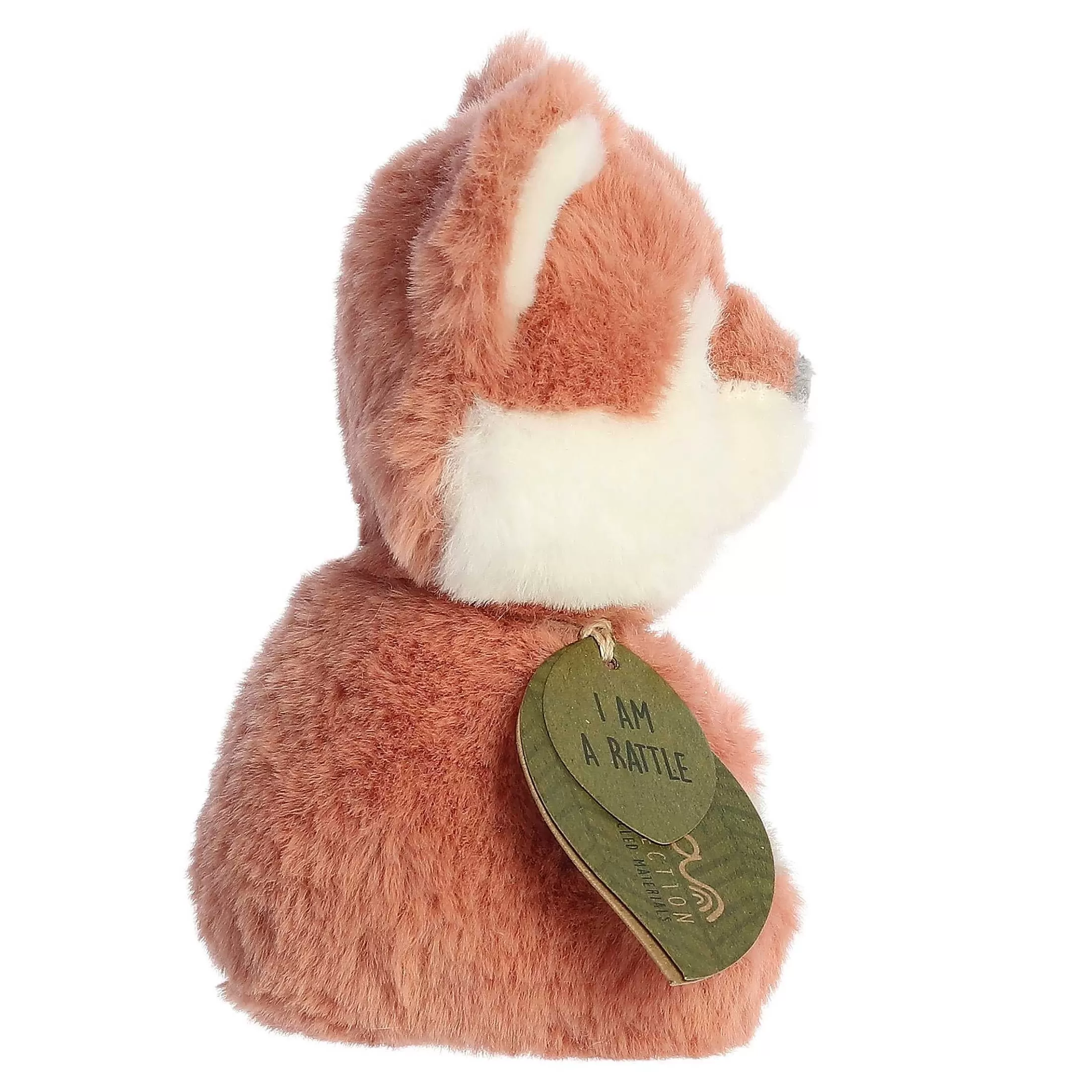 ebba™ Ebba - Eco Ebba - 6" Fox Kit Rattle