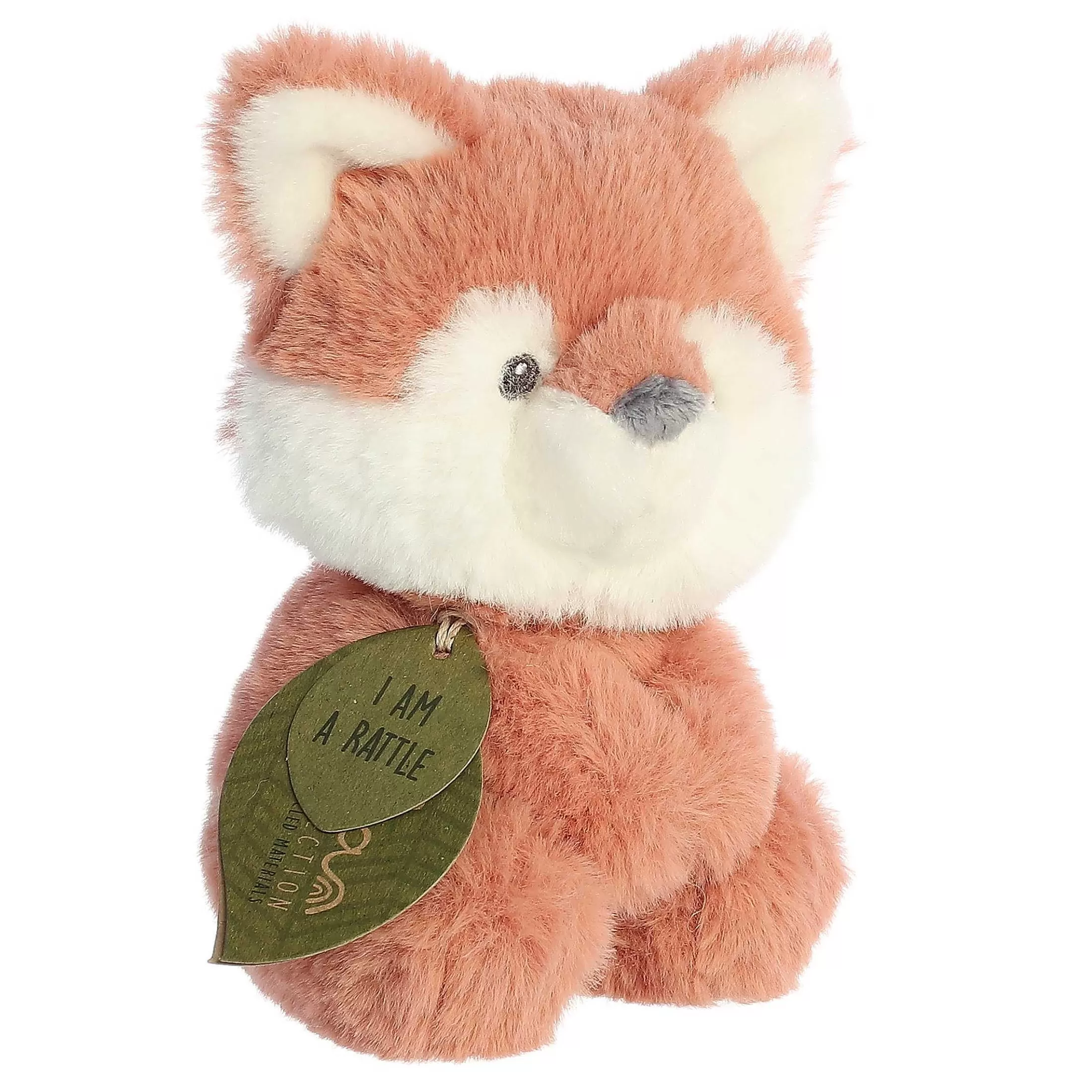 ebba™ Ebba - Eco Ebba - 6" Fox Kit Rattle