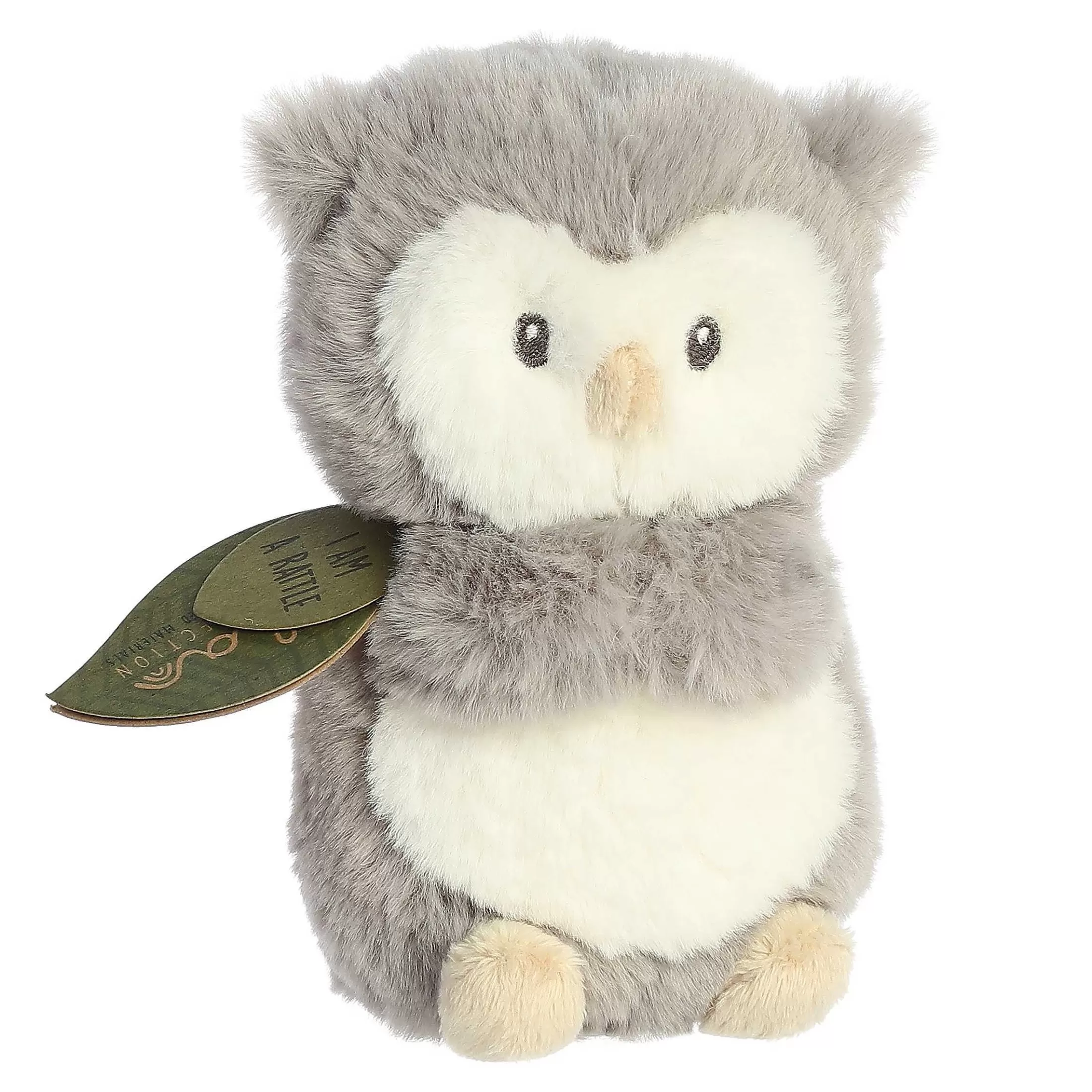 ebba™ Ebba - Eco Ebba - 6" Owlet Rattle